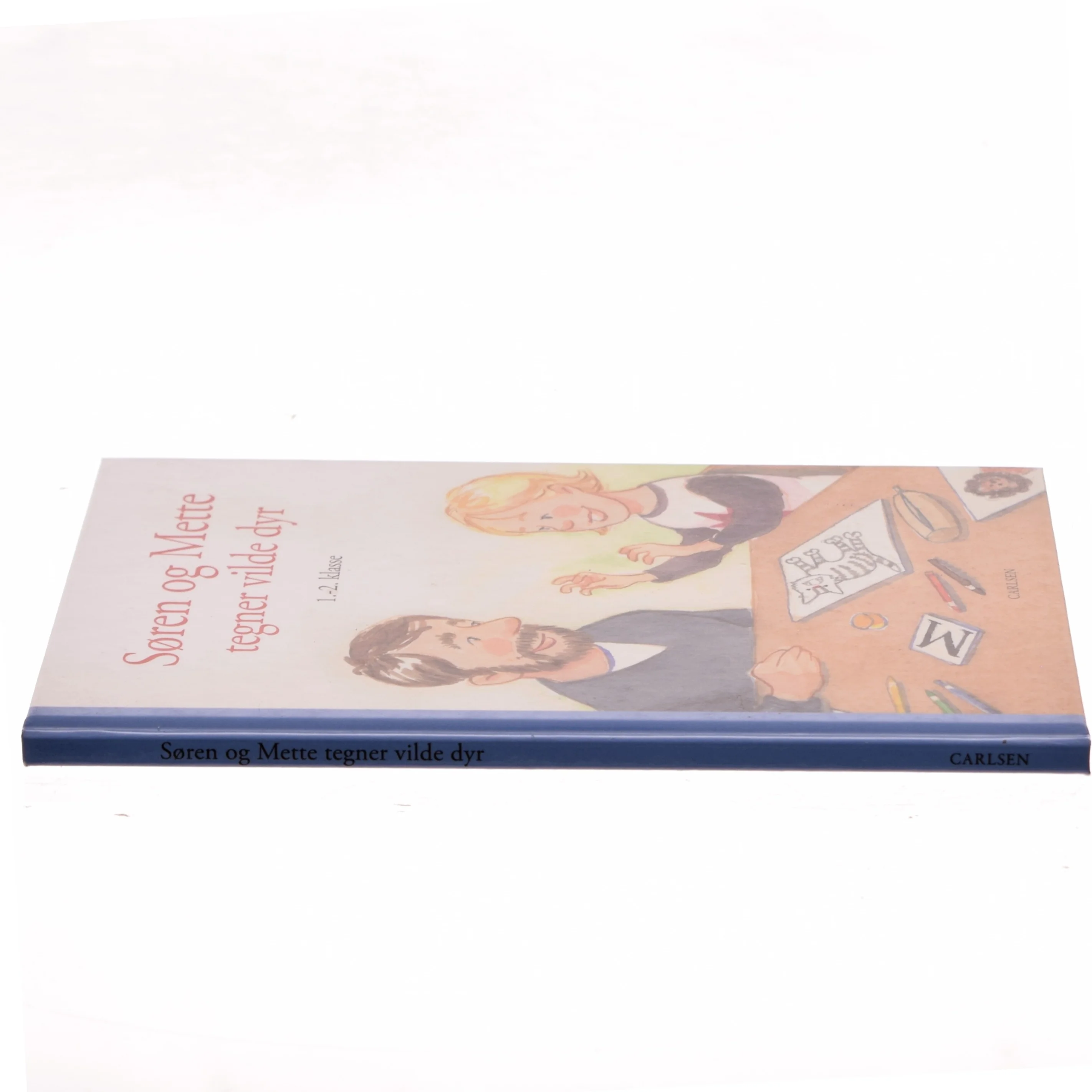 Søren og Mette tegner vilde dyr af Kirsten Koch Jensen (Bog)