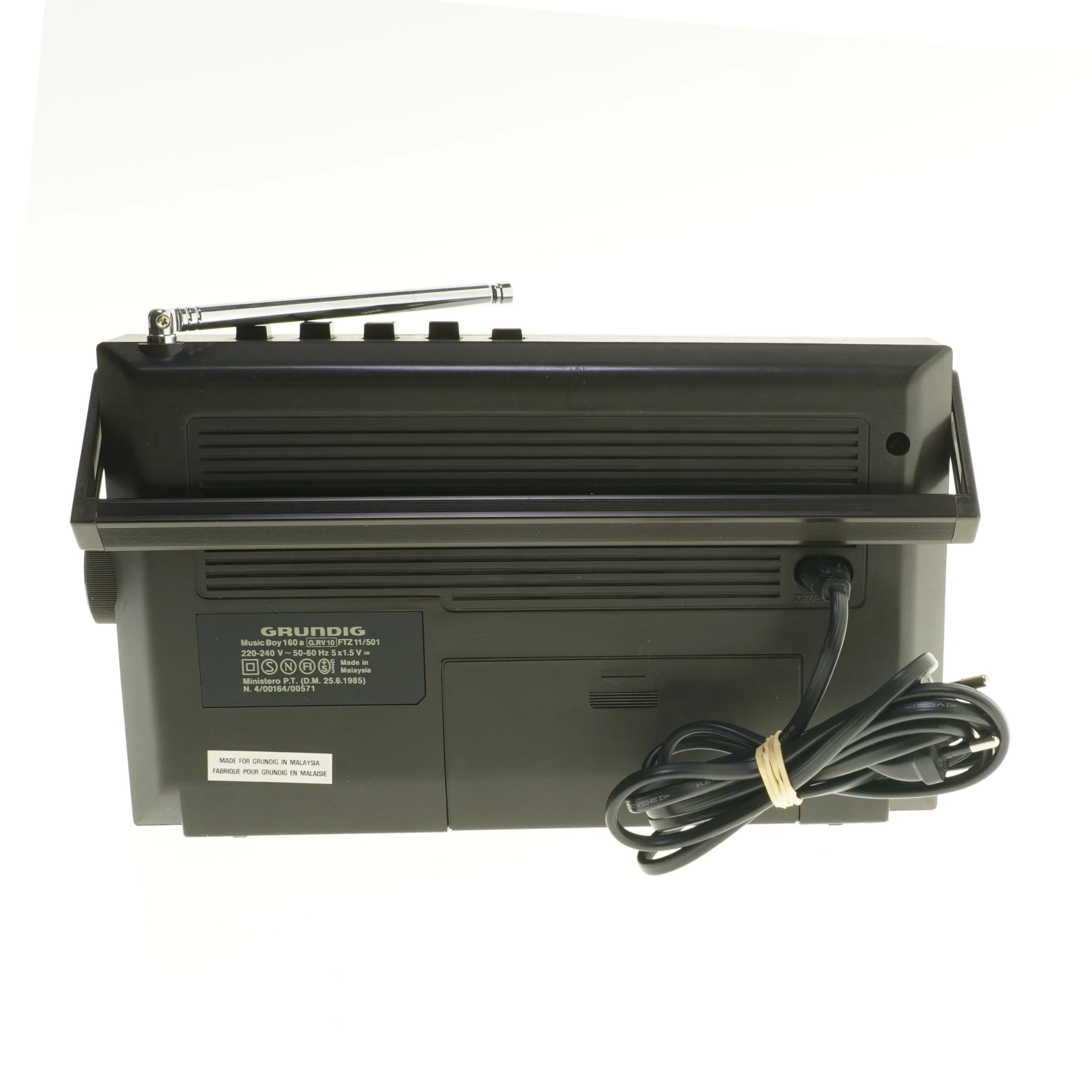 Grundig Music Boy 160 bærbar radio fra Grundig (str. 27x16 cm)