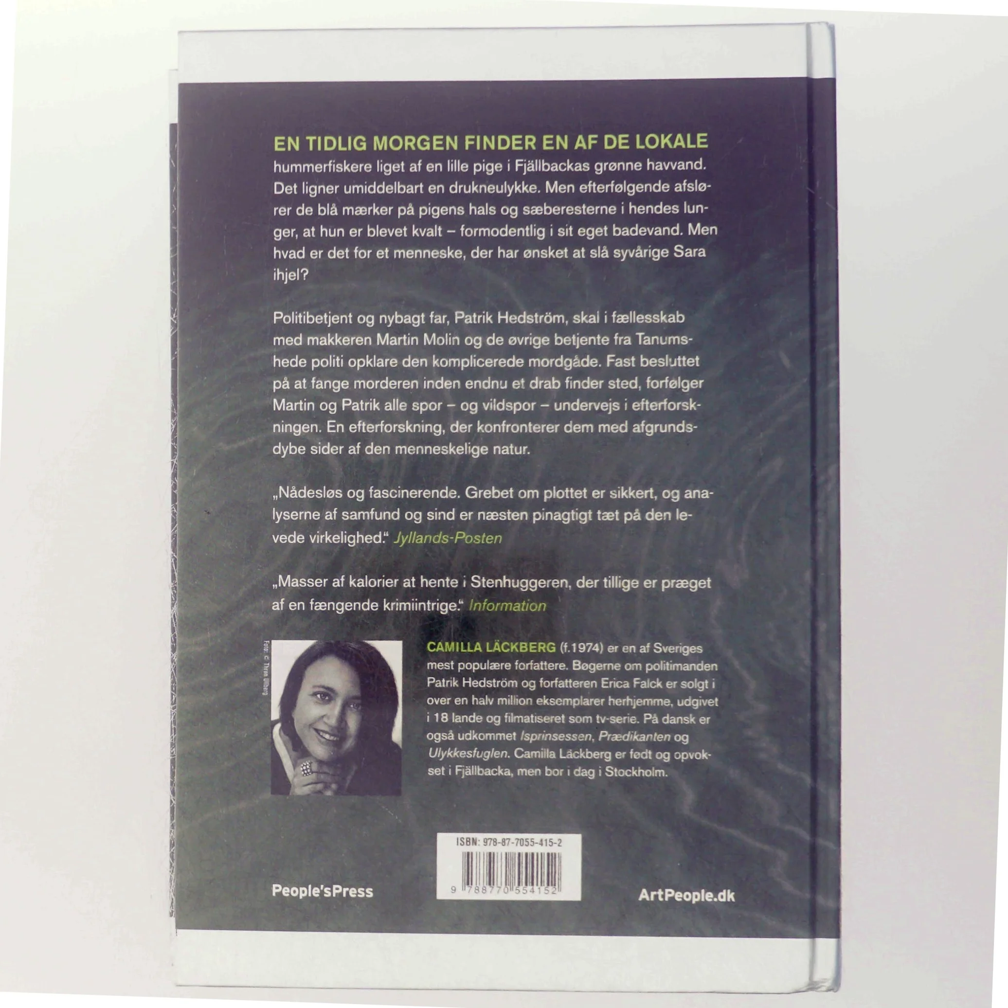 Stenhuggeren : kriminalroman af Camilla Läckberg (Bog)