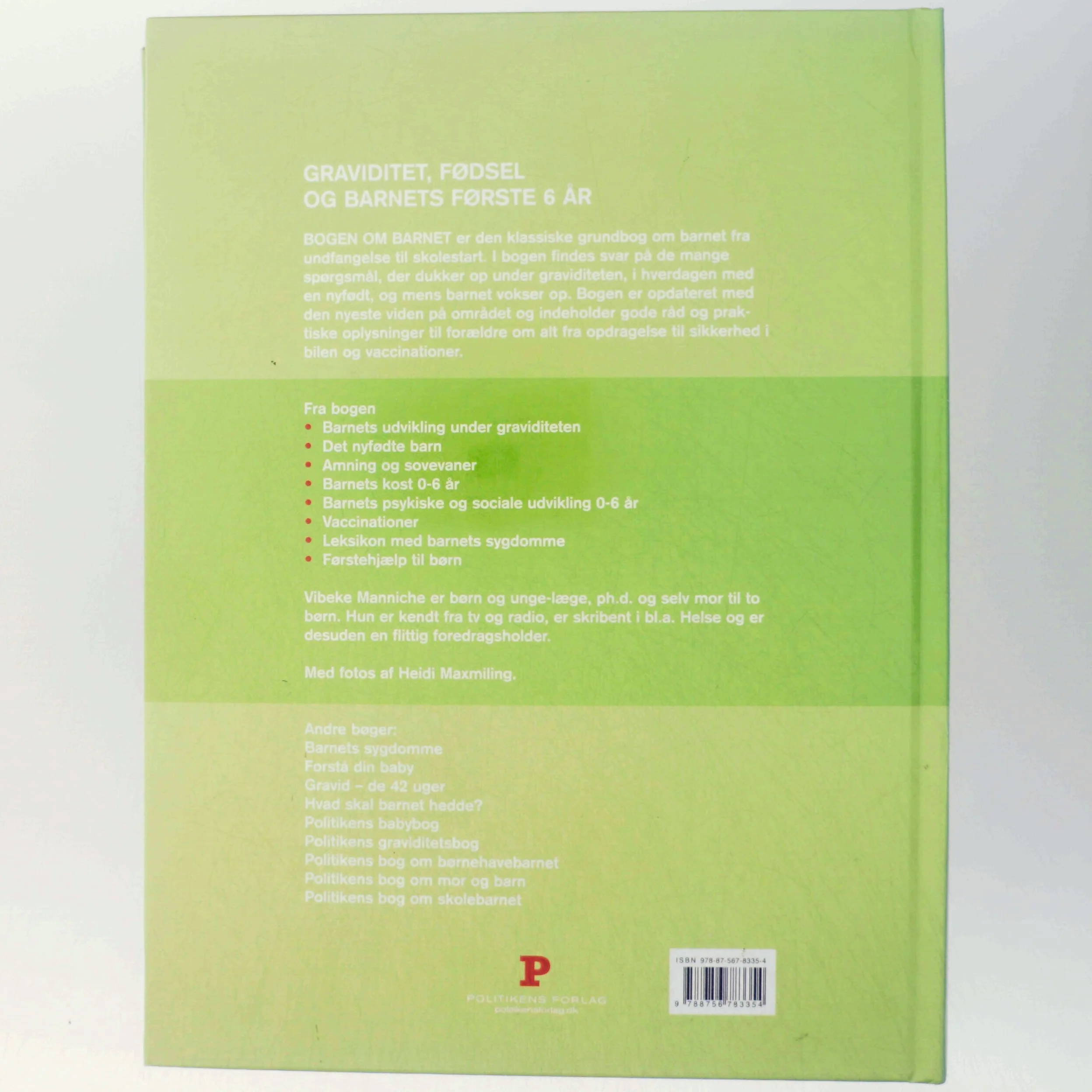 Bogen om barnet - Politikens forlag fra Politikens Forlag