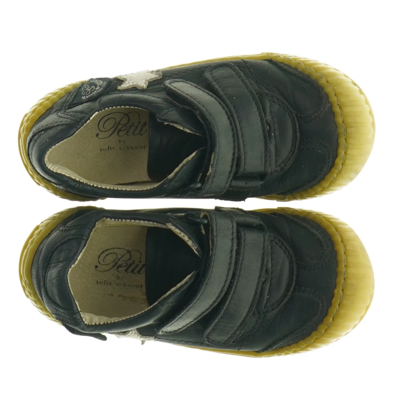 Børne sneakers med velcrolukning fra Petit (str. 24)