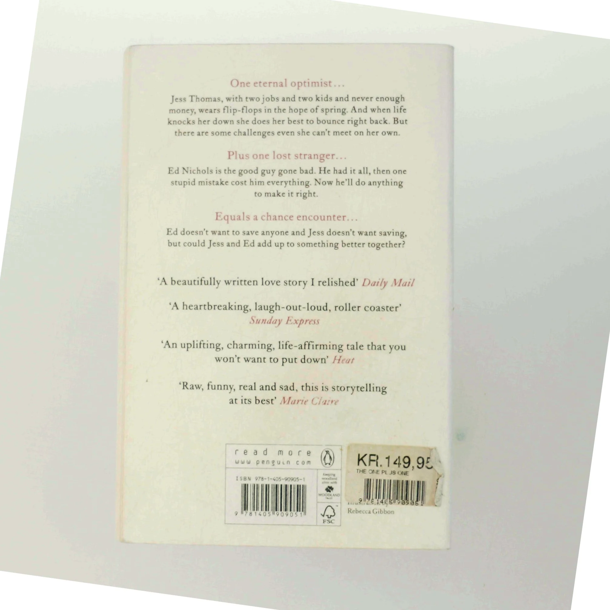 The one plus one af Jojo Moyes (Bog)