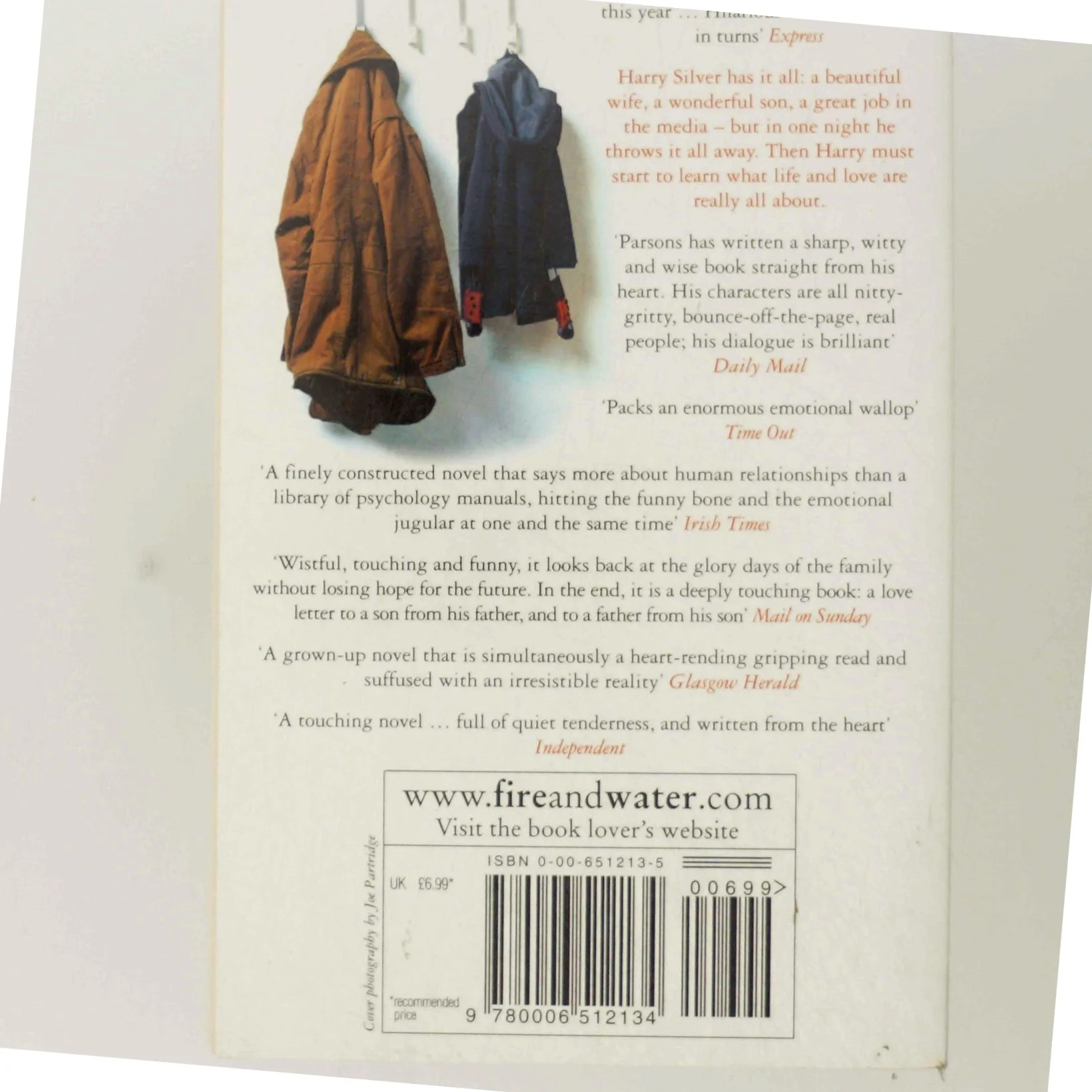 Man and boy af Tony Parsons (Bog)