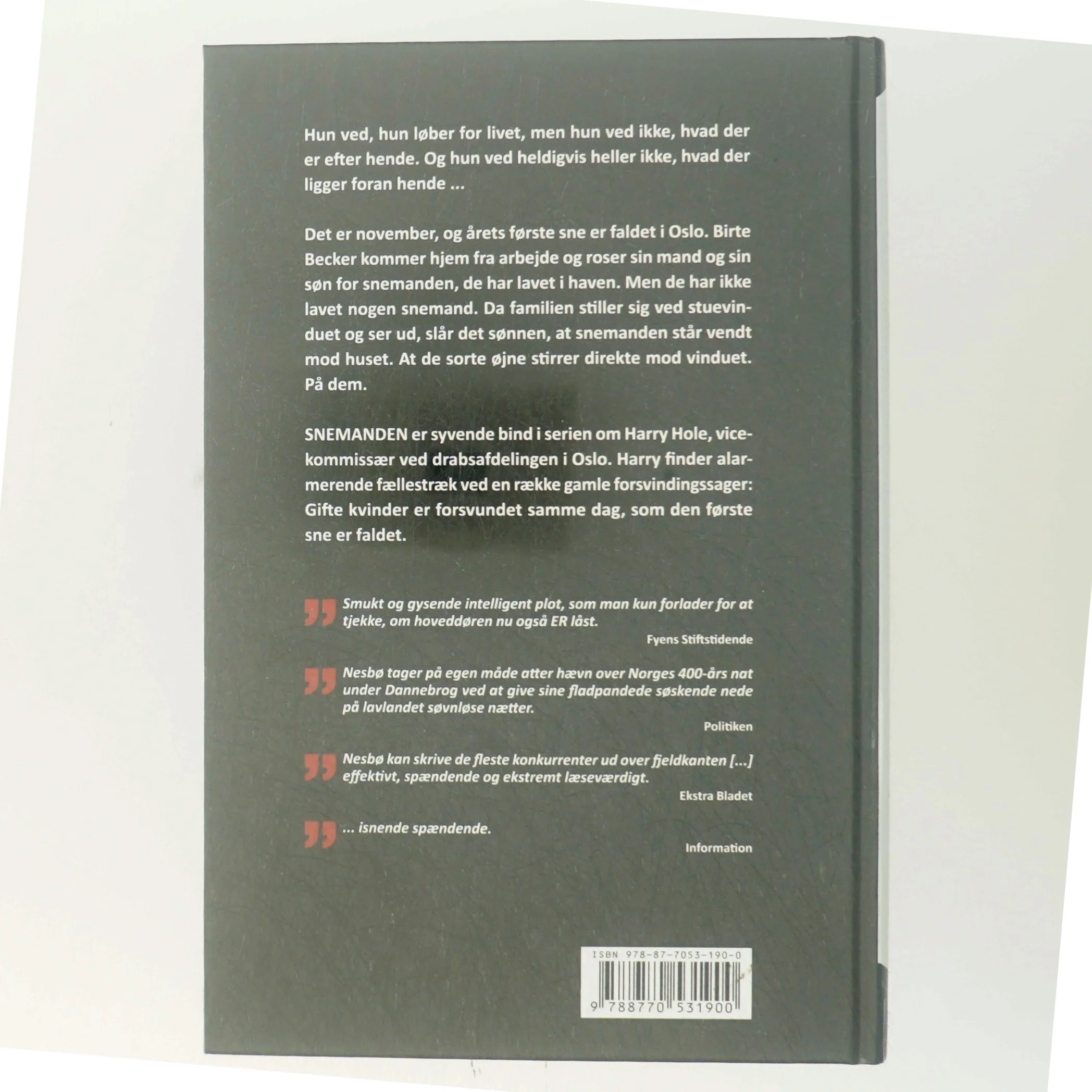 Snemanden af Jo Nesbø (Bog)