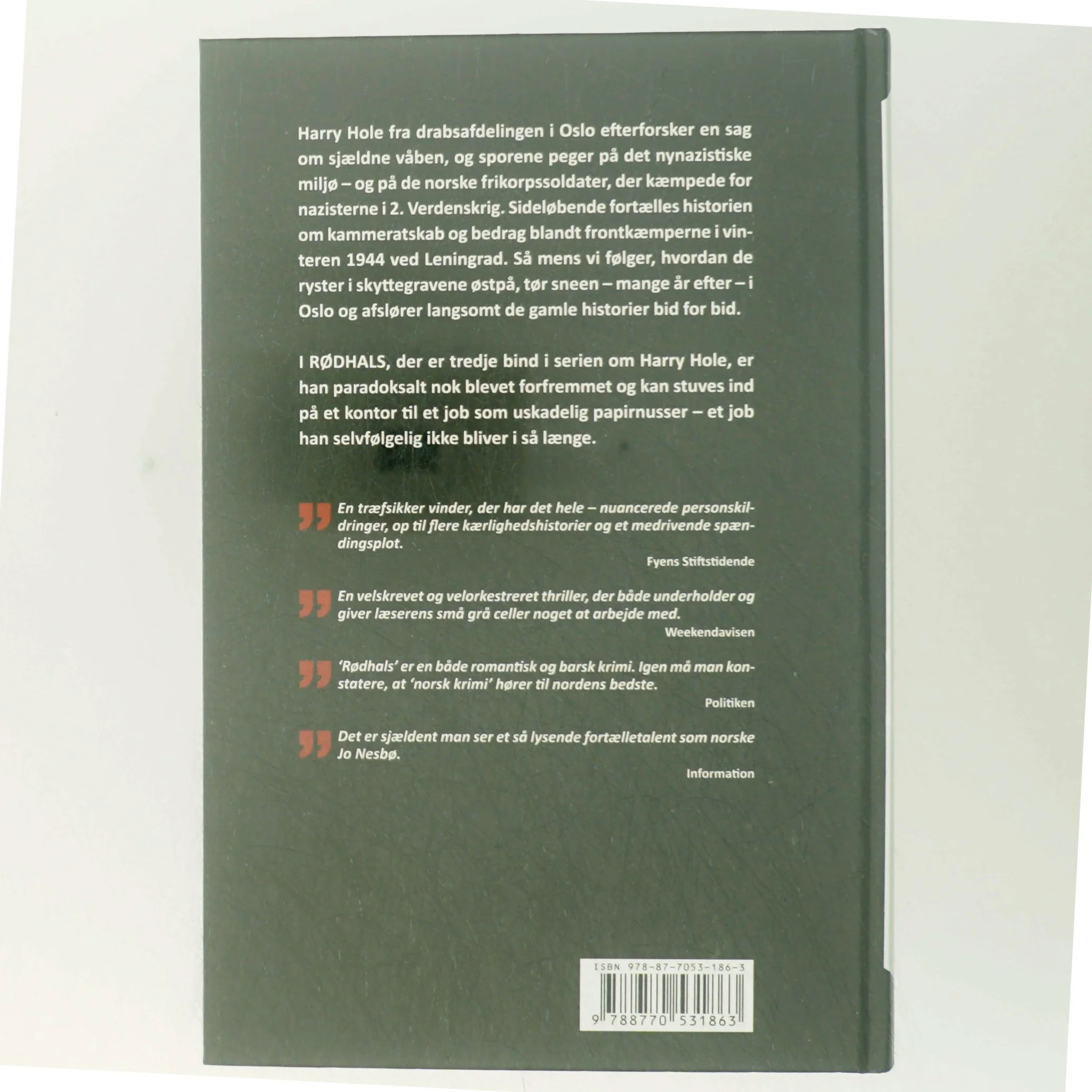 Rødhals af Jo Nesbø (Bog)