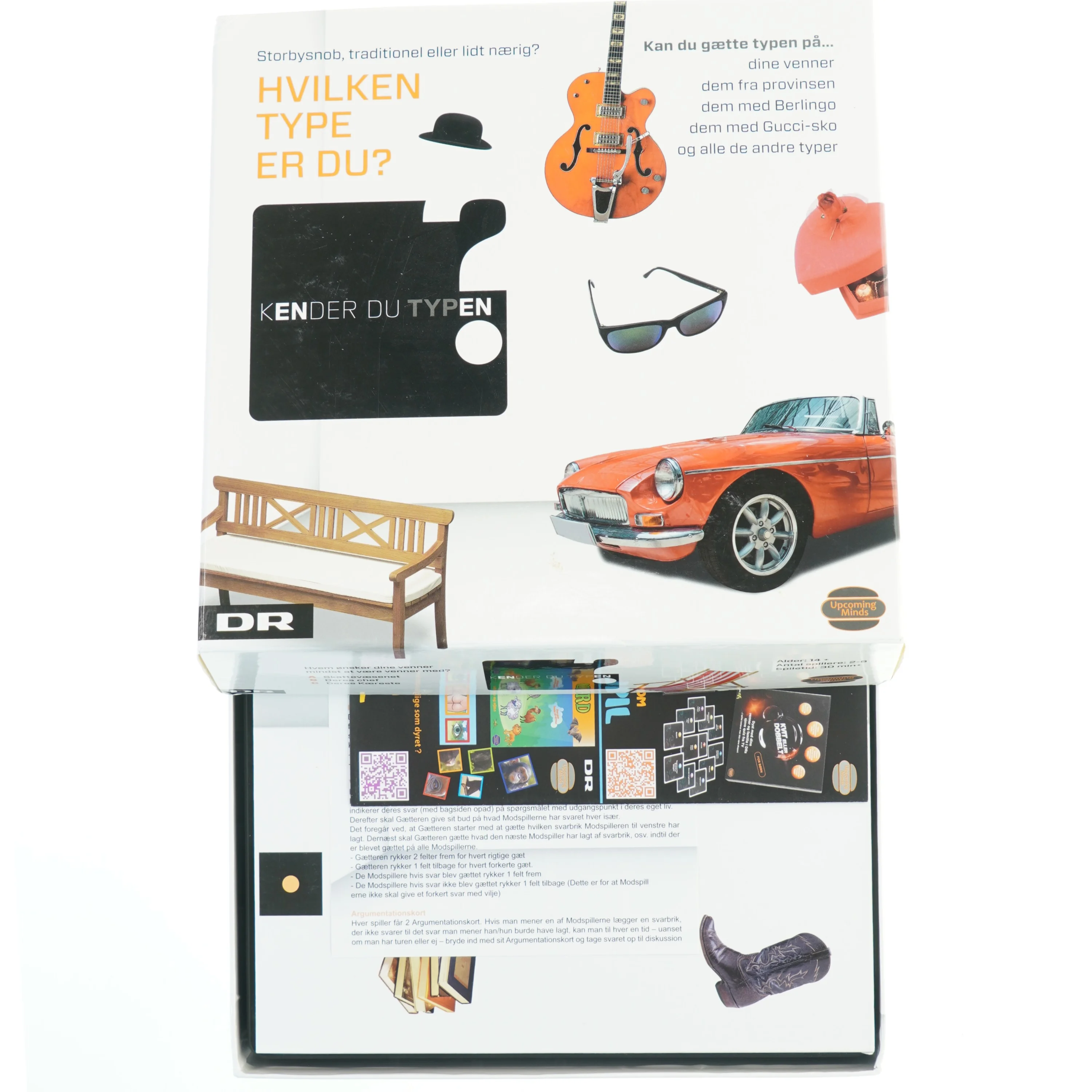 Brætspil 'Hvilken Type Er Du?' fra DR (str. 27x8 cm)