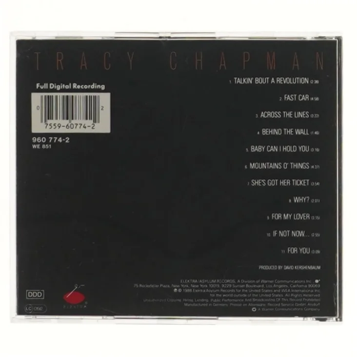 Tracy Chapman CD album
