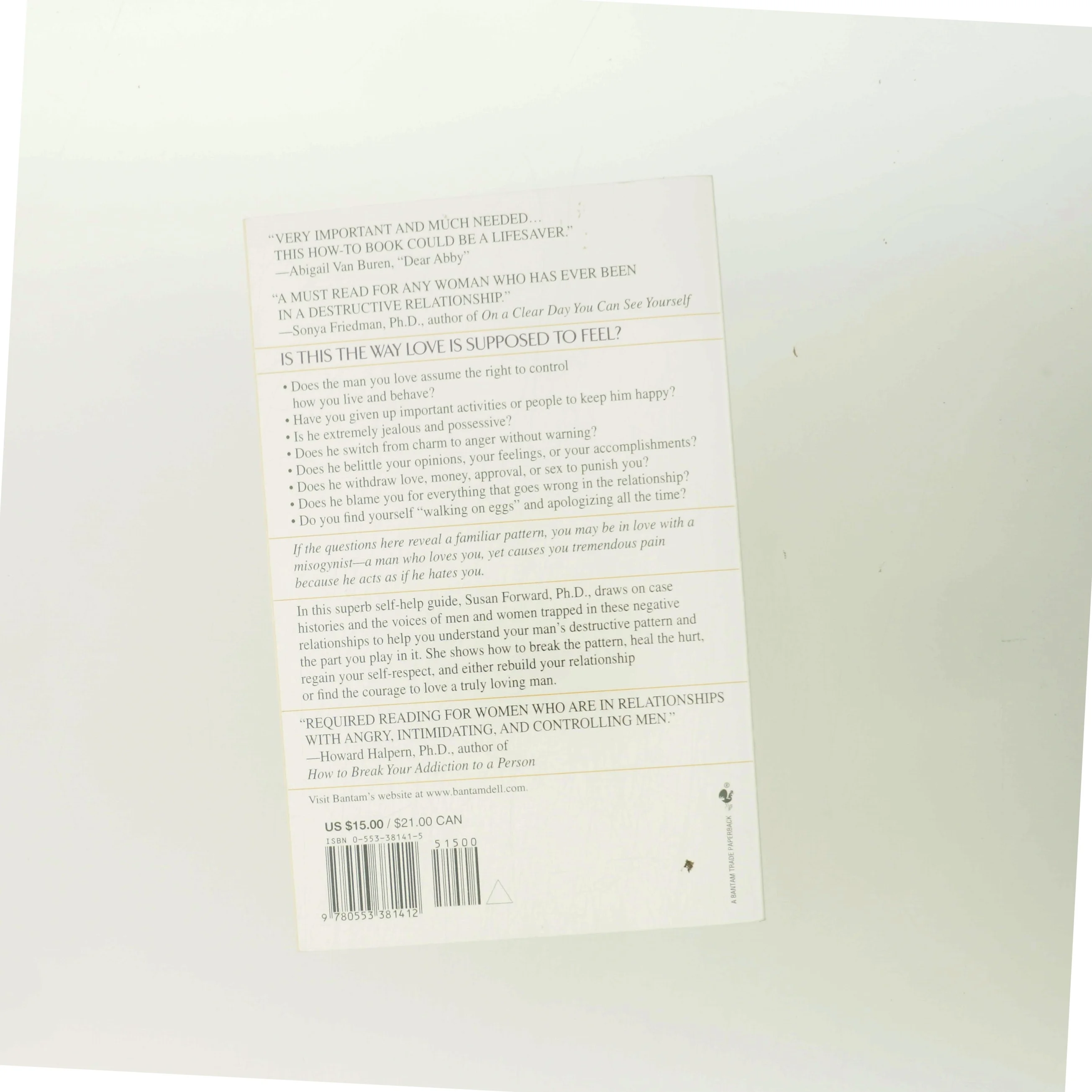 Men who hate women & the women who love them (Bog)