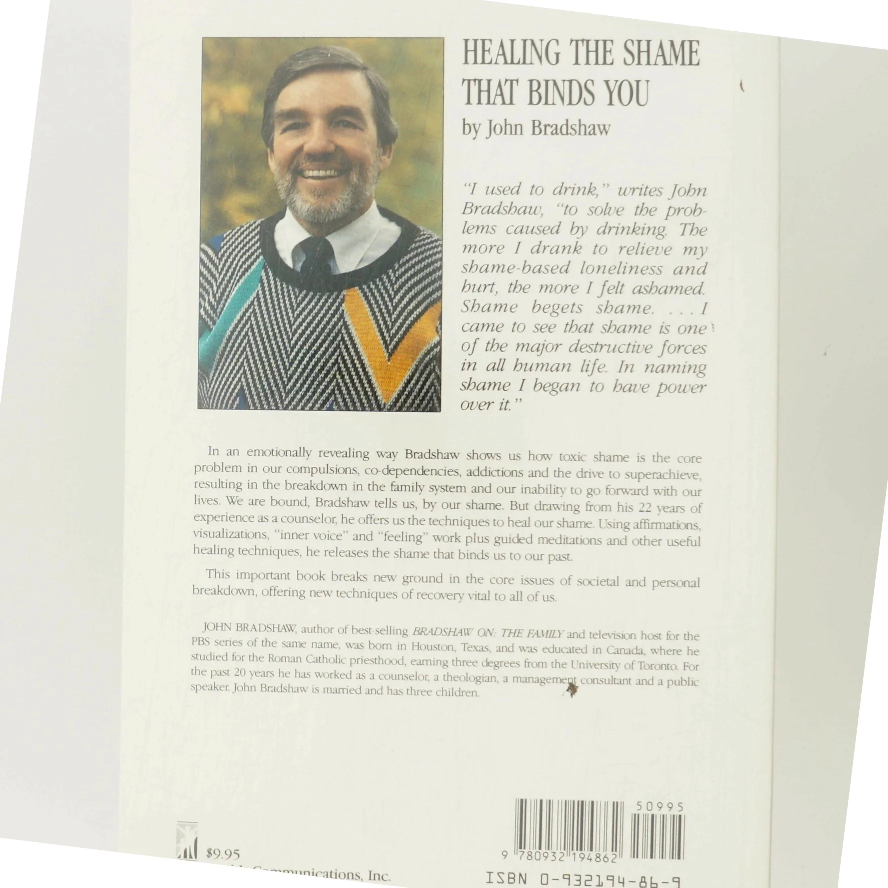 Healing the shame that binds you af John Bradshaw (Bog)