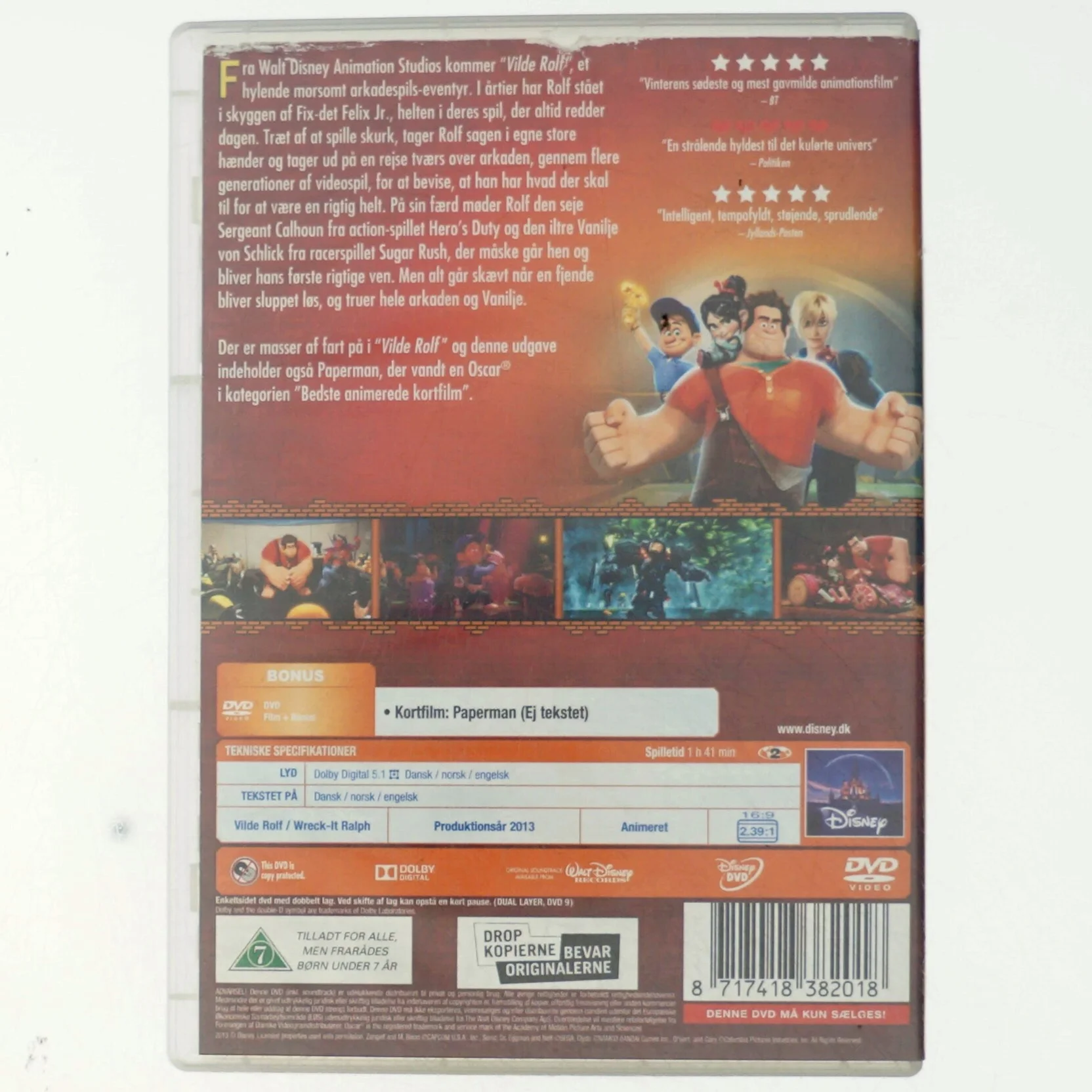 Vilde Rolf fra Walt Disney