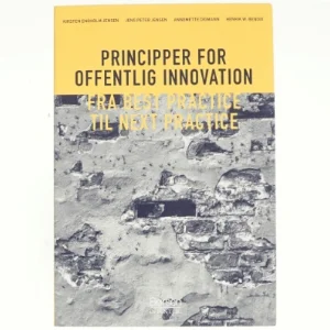 Principper for offentlig innovation : fra best practice til next practice af Kirsten Engholm Jensen (Bog)