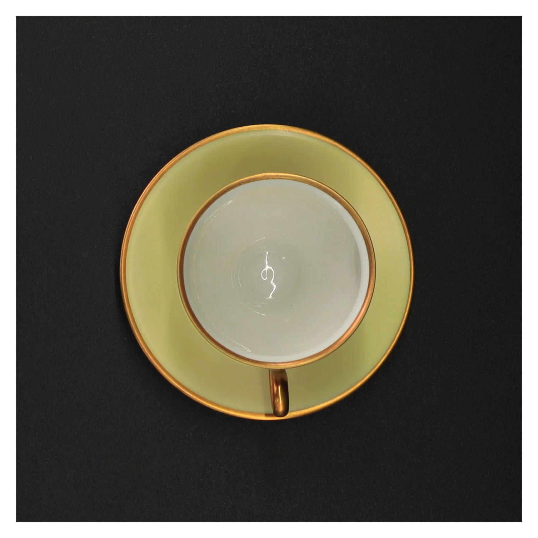 Porcelæn tekop med underkop