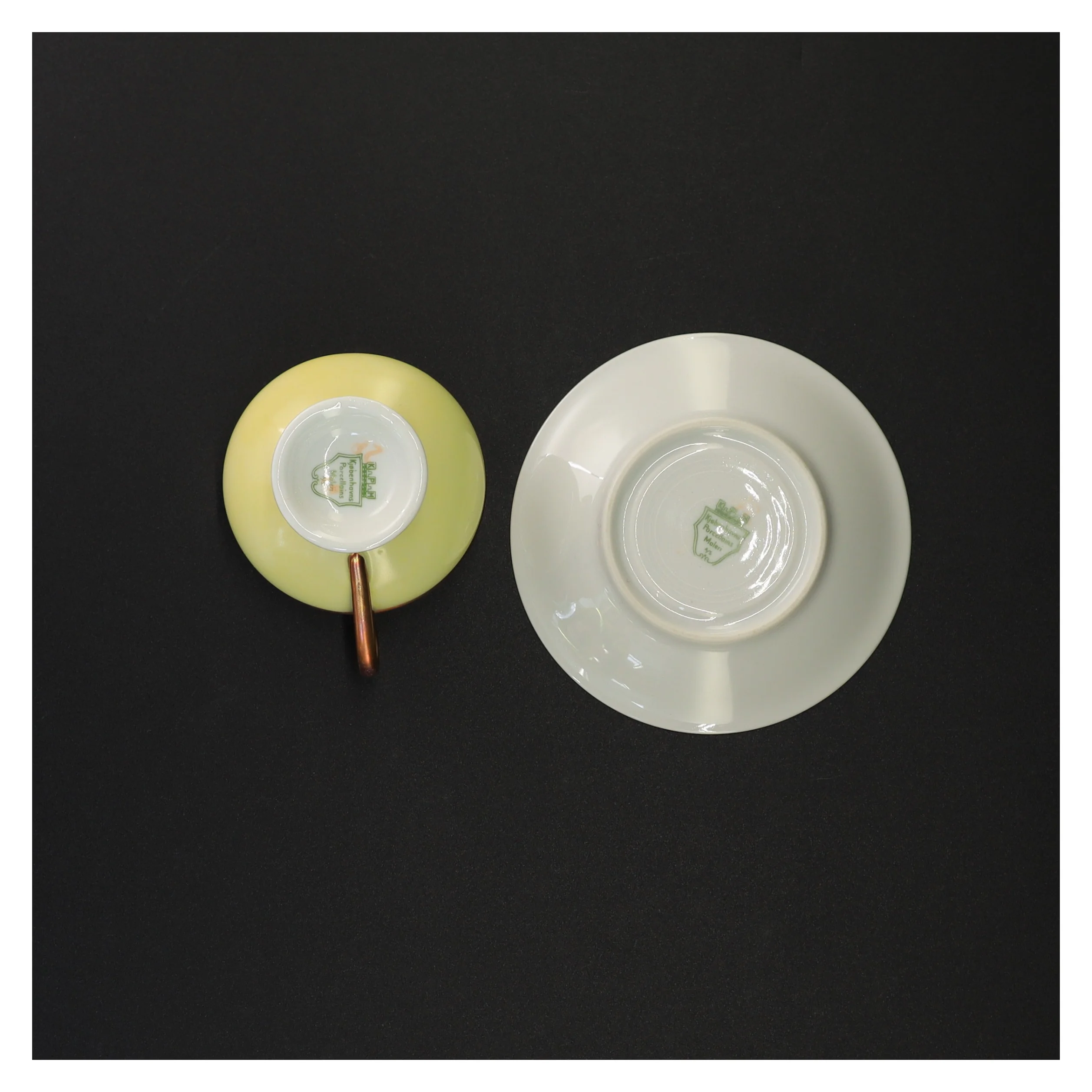 Porcelæn tekop med underkop