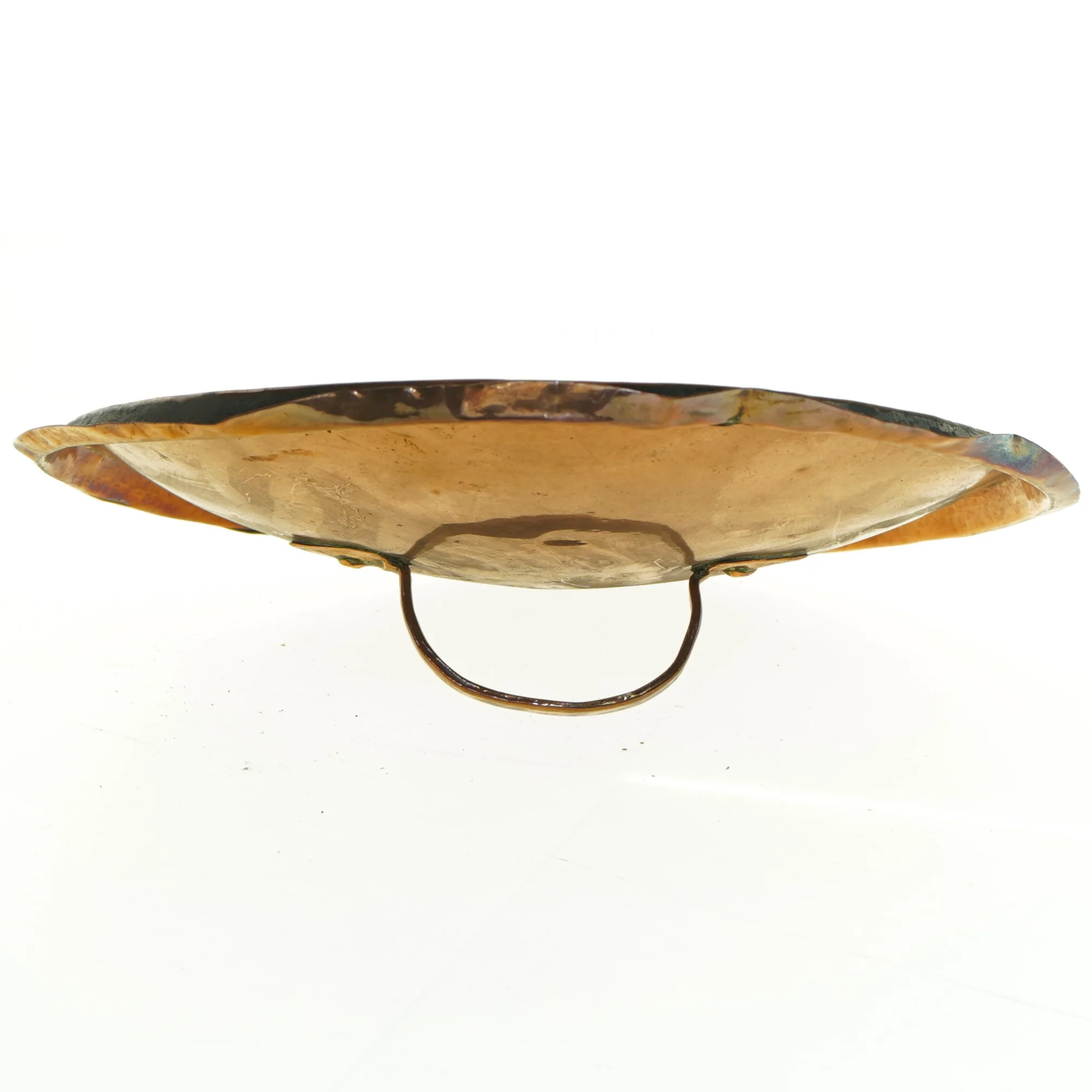 Antikt kobberlåg (str. 24 cm)