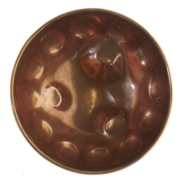 Antik kobberskal (str. 8 cm)