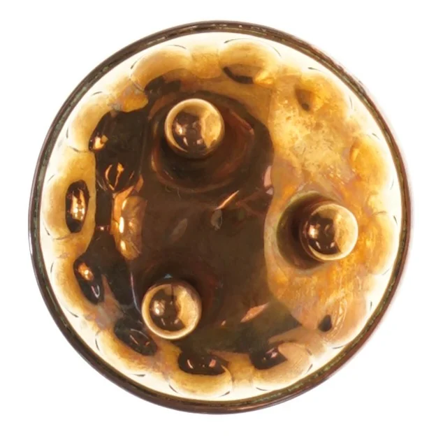 Antik kobberskal (str. 8 cm)