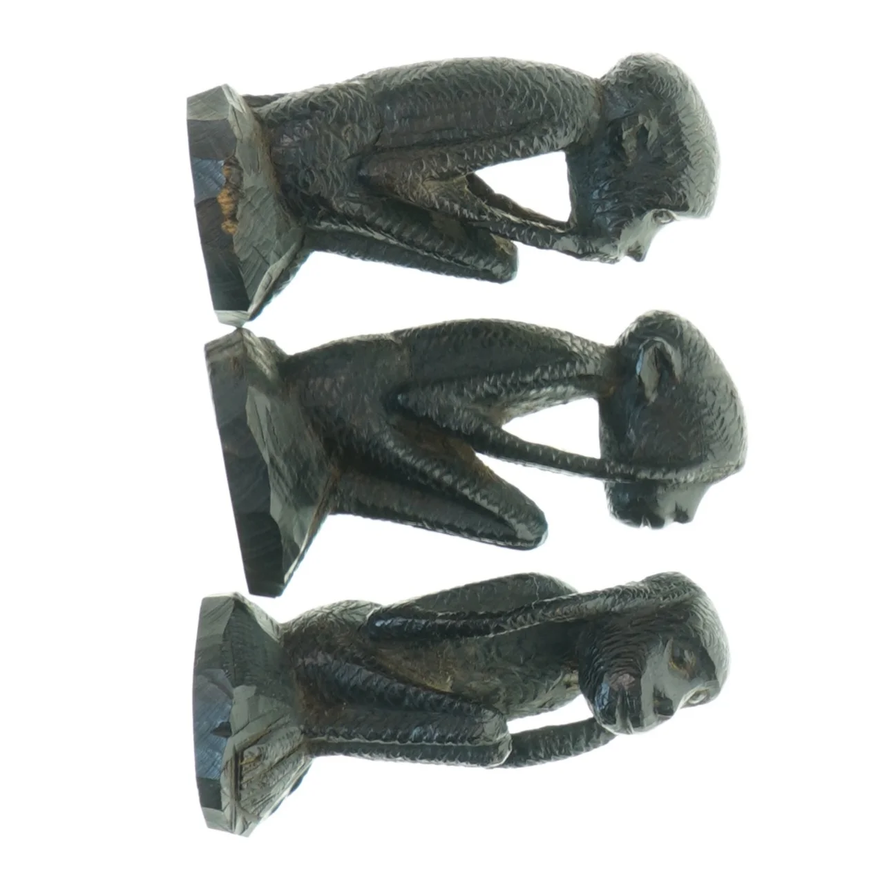 Træfigure af tænkende person (str. 10 x 5 cm)