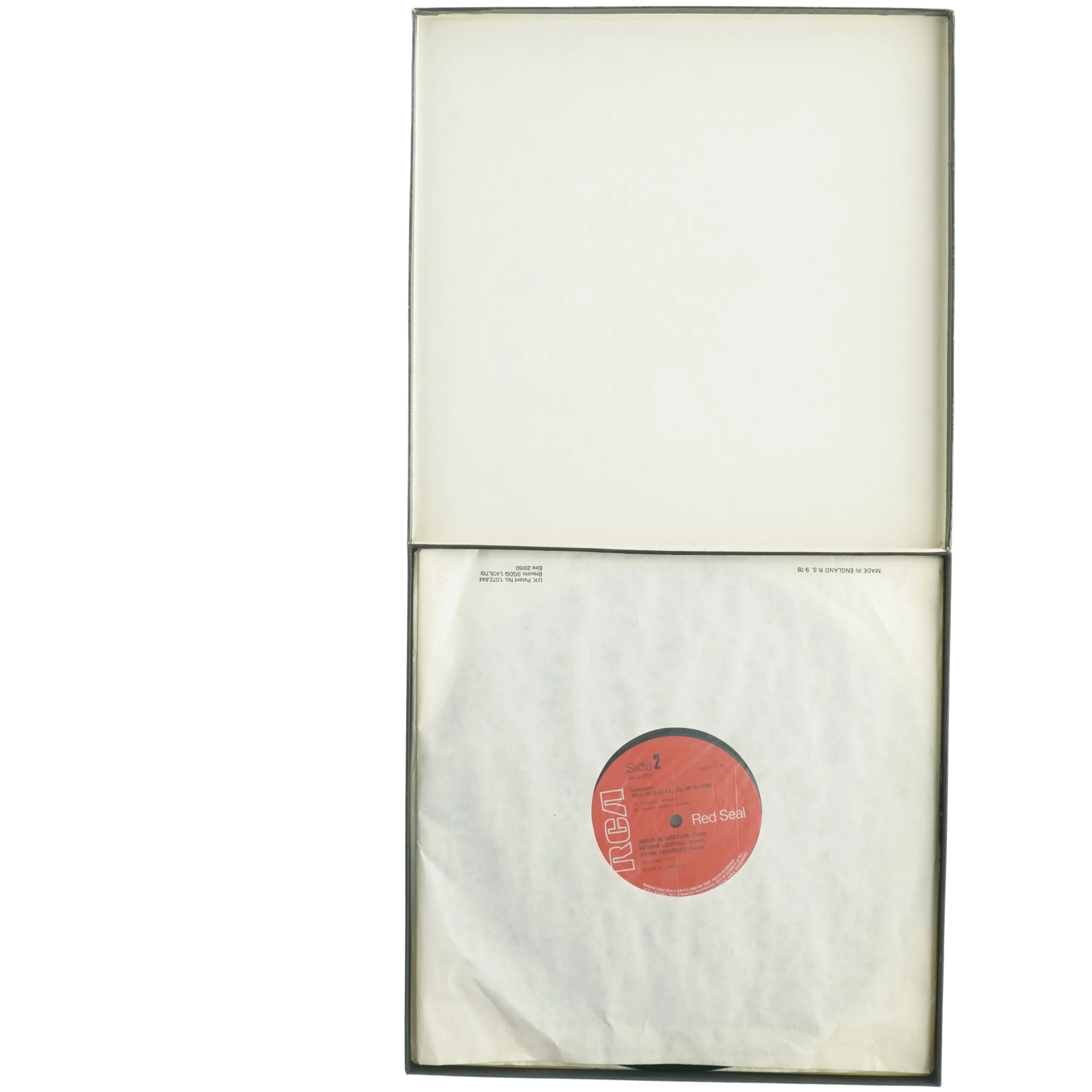 Schubert Klavertrioer LP