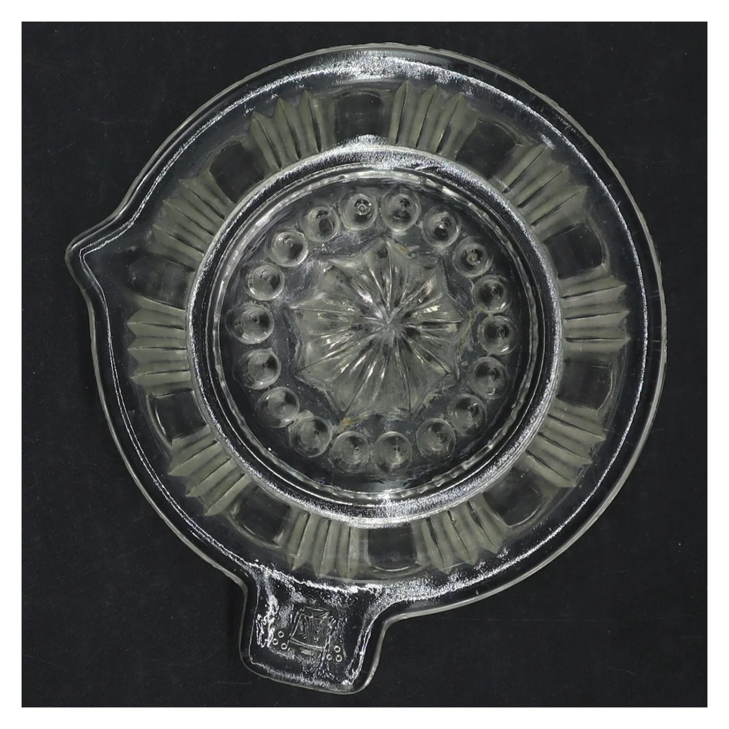 Glas citruspresser (str. Ø. 12 cm)