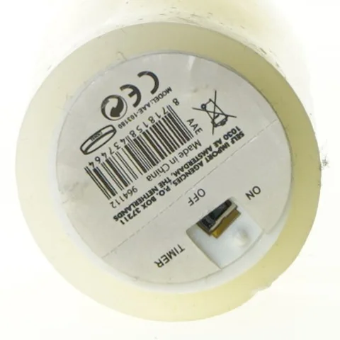 Kunstigt stearinlys (str. 7 x 5 cm)