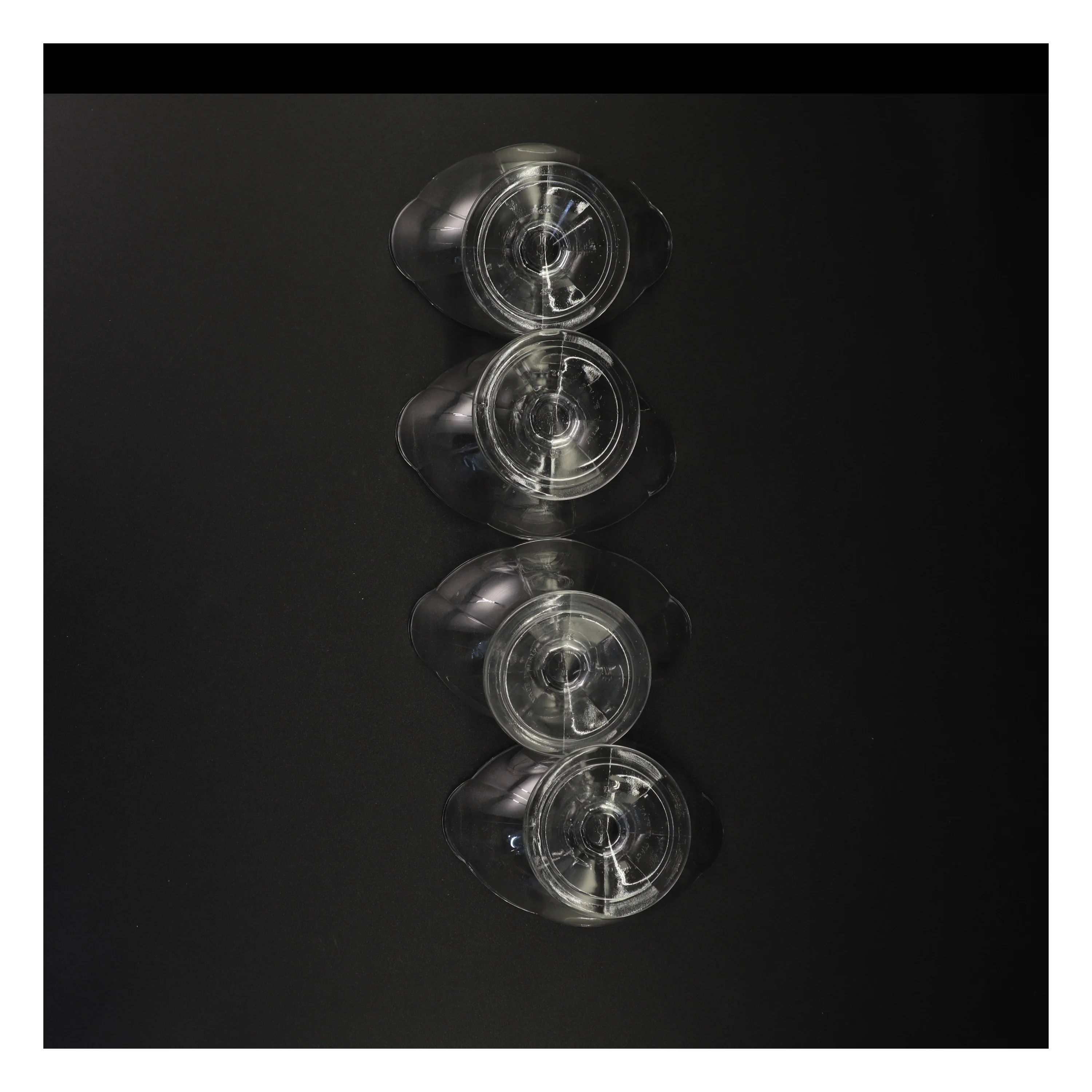 Glasdessertskåle (str. 13 x 9 cm)