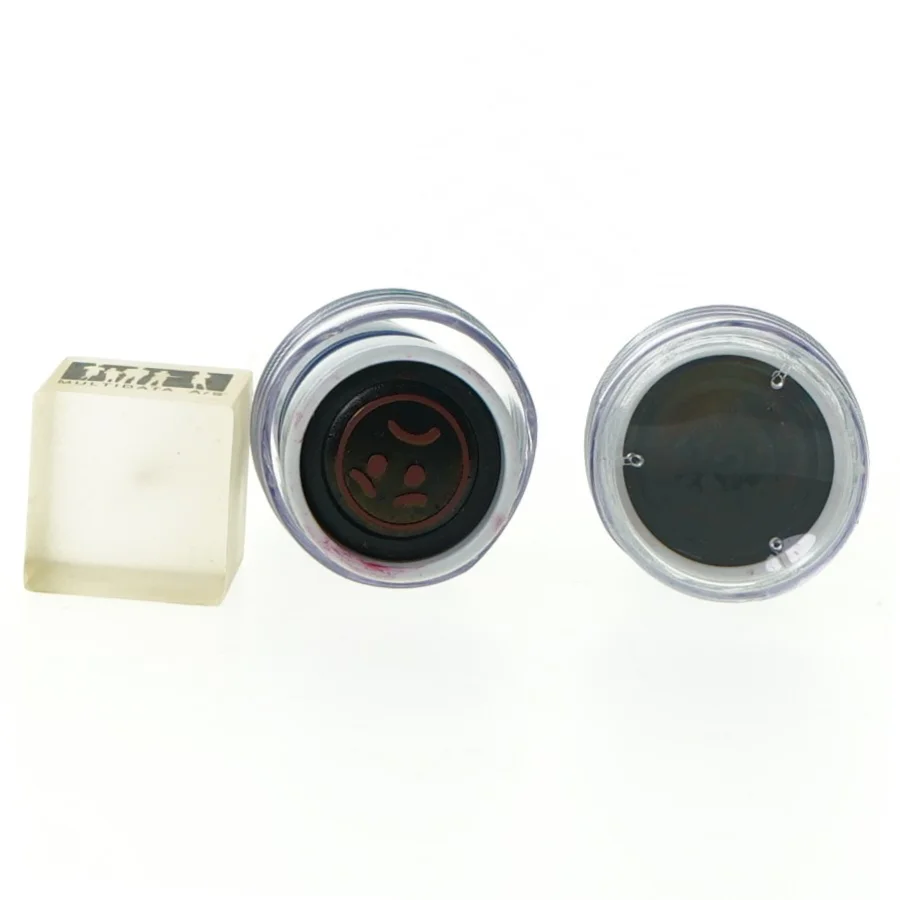 Smiley stempler og klips fra Deskmate (str. 6 x 3 cm 11 x 2 cm)