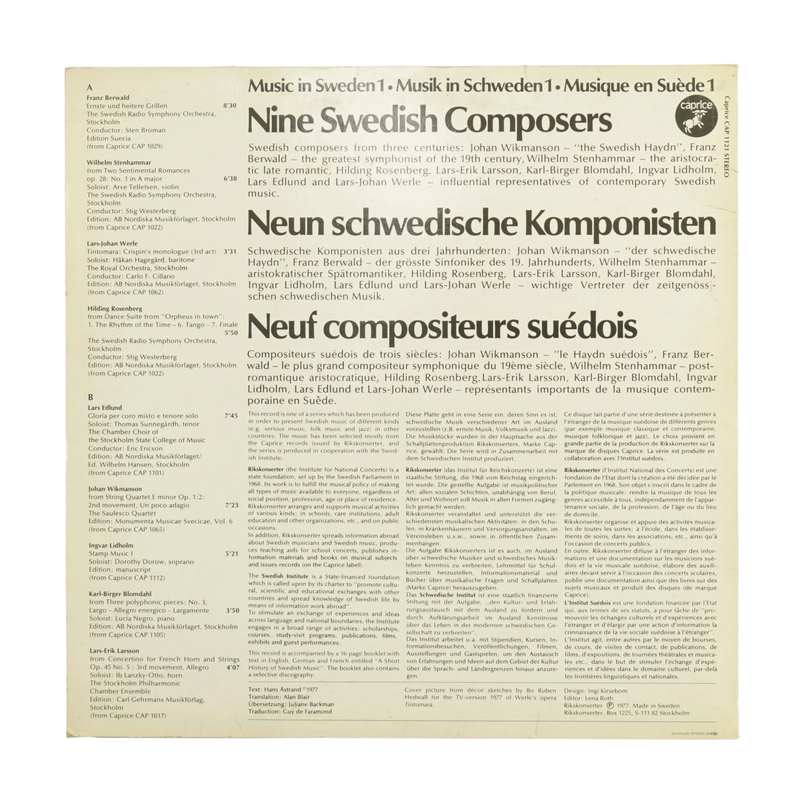 Nordisk komponist LP