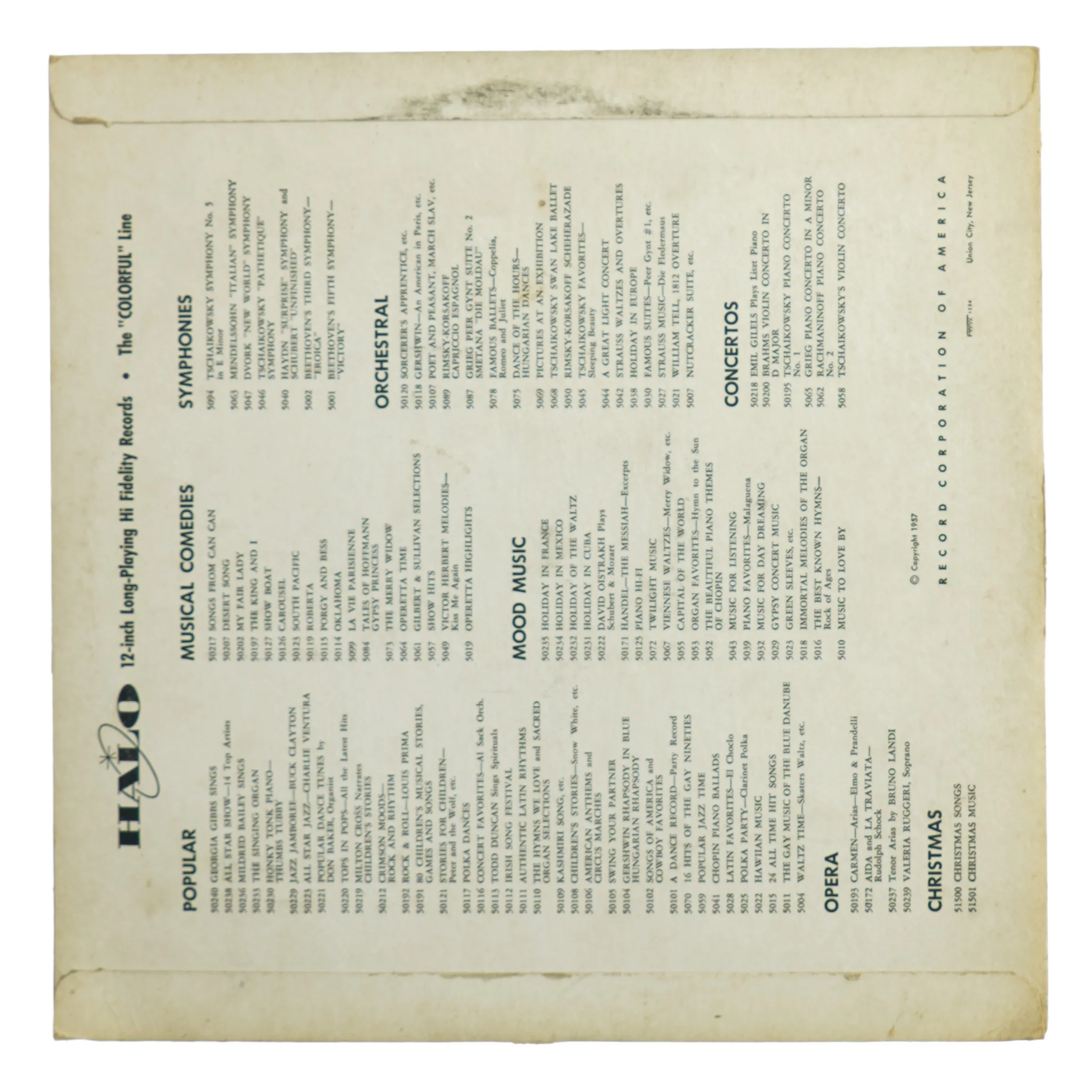 Aida og La Traviata (LP)