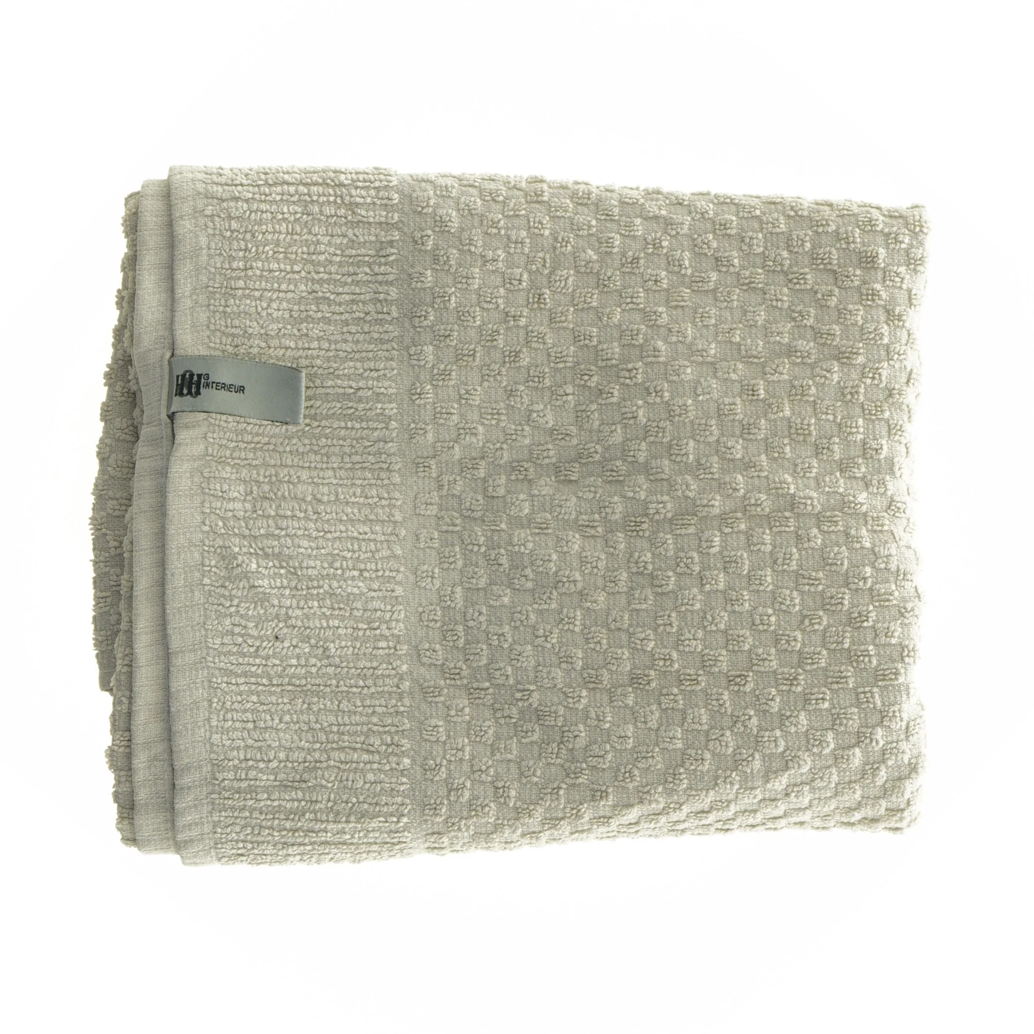 Gråt Håndklæde fra HARLEQUIN (str. 88 x 46 cm)