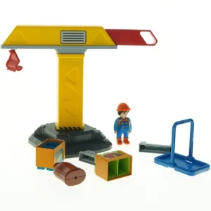 Playmobil 1-2-3 kran, sæt: 70165 (str. 20 x 28 cm)