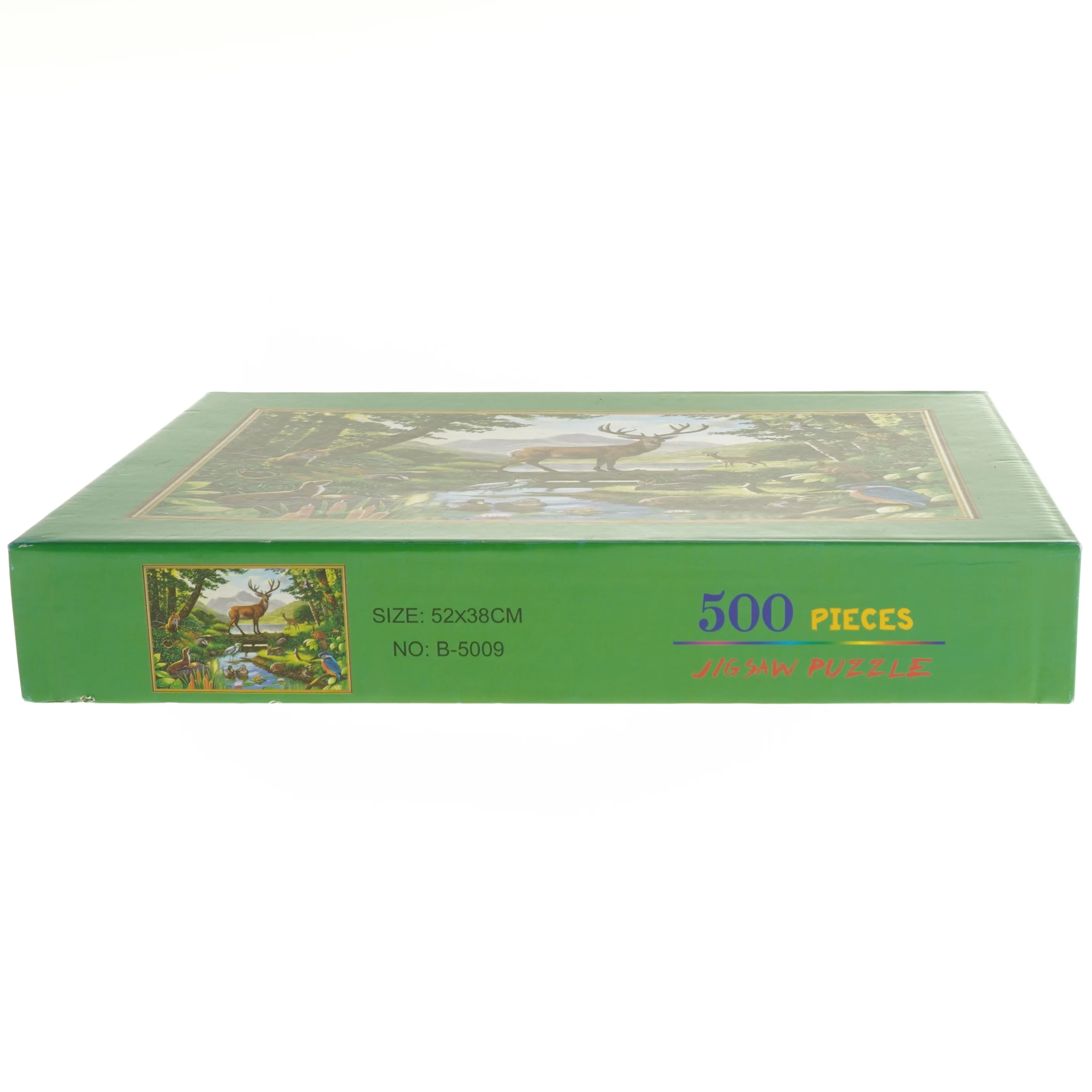 Vildt motiv puslespil (str. 500 brikker 52x38 cm)