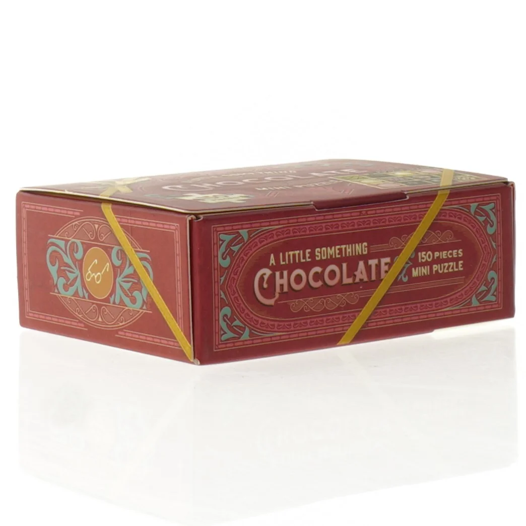 Chokoladekasse puslespil (str. 23 komma 5 x 17 cm)