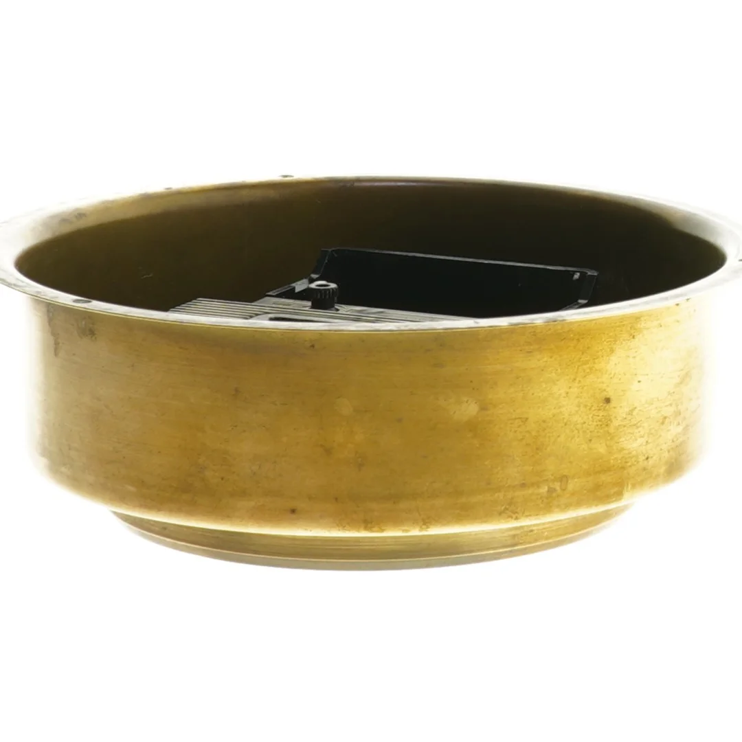 Vægur med antik urskive (str. Ø 14,5 cm)