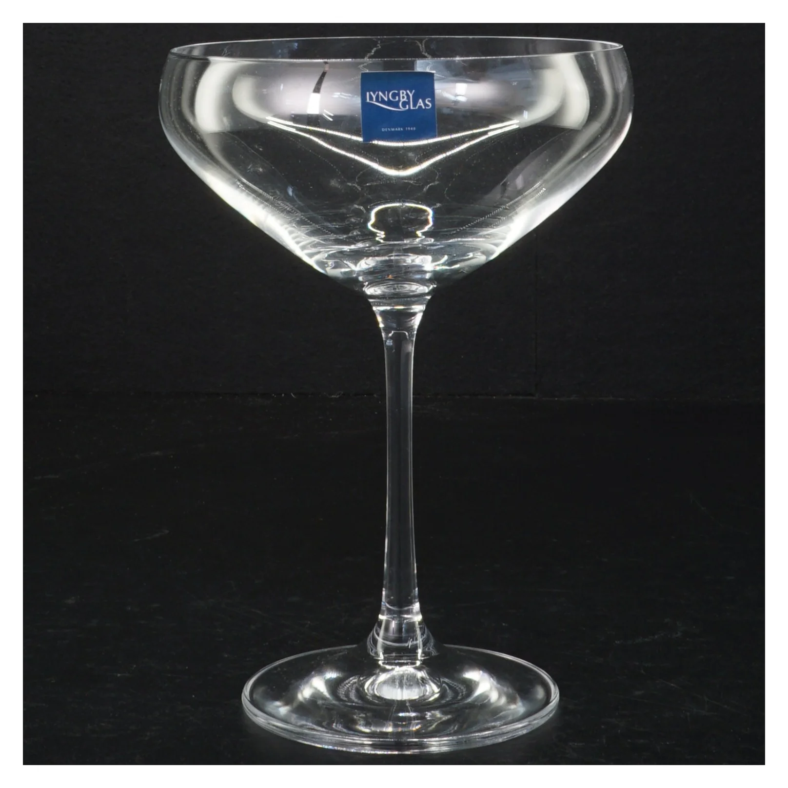 Krystal cocktailglas fra Lyngby glas (str. Ø 12 cm h 16 cm)