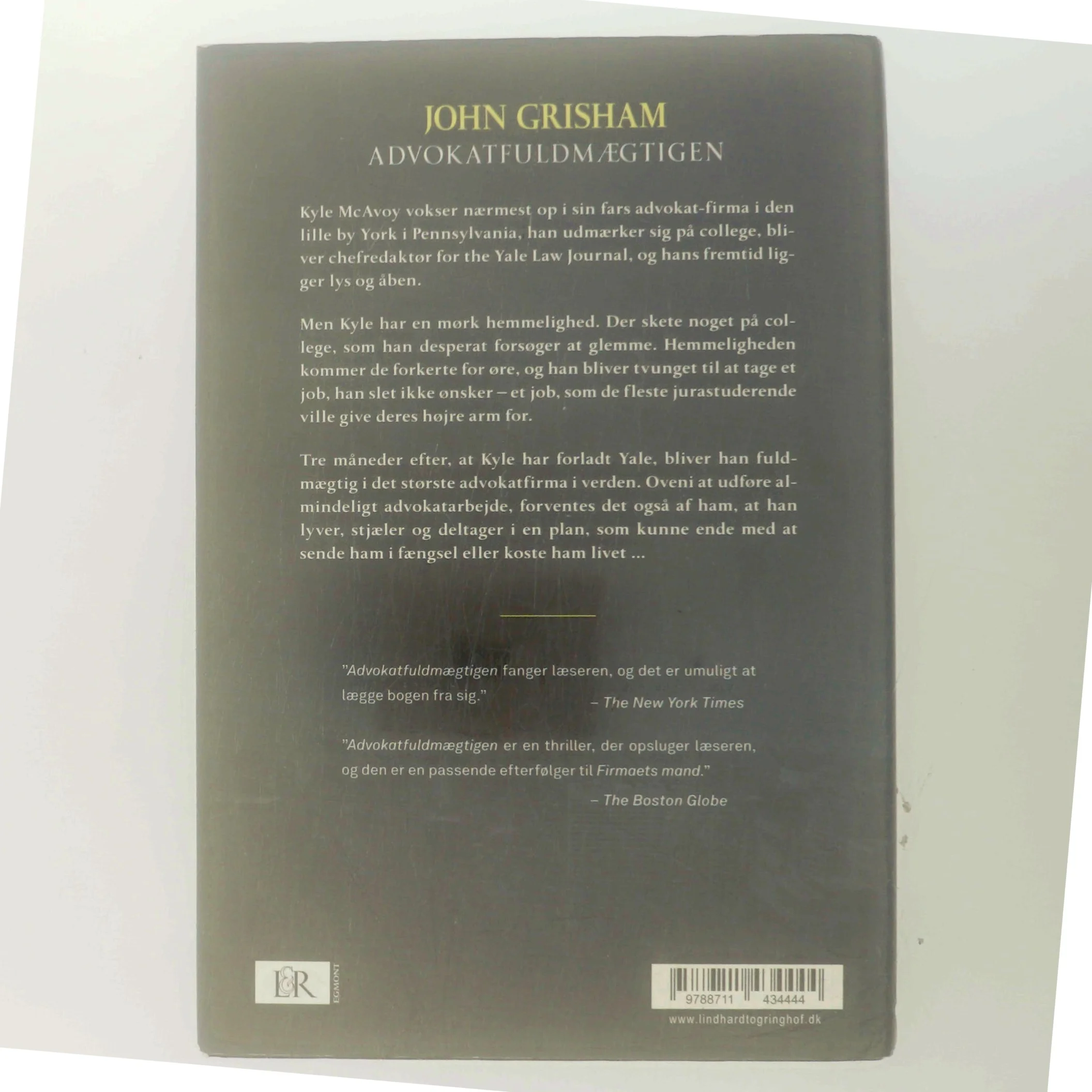 Advokatfuldmægtigen af John Grisham (Bog)