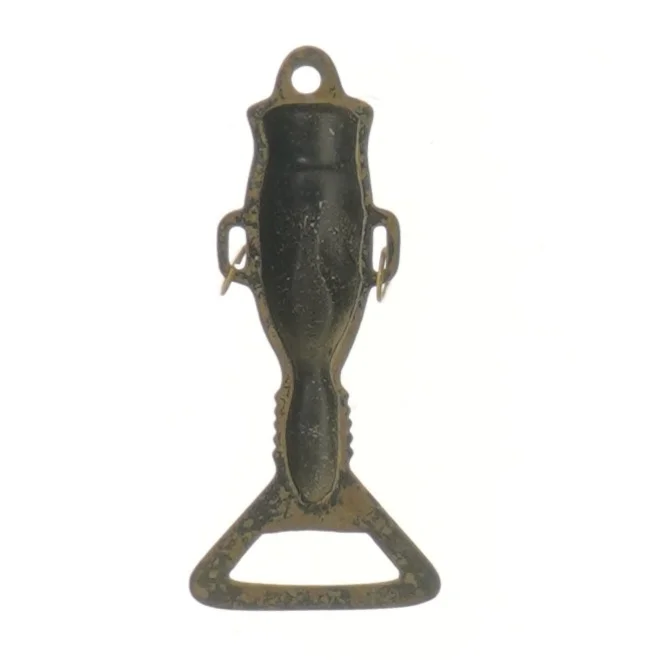 Vintage metal øloplukker (str. 11,5 cm)