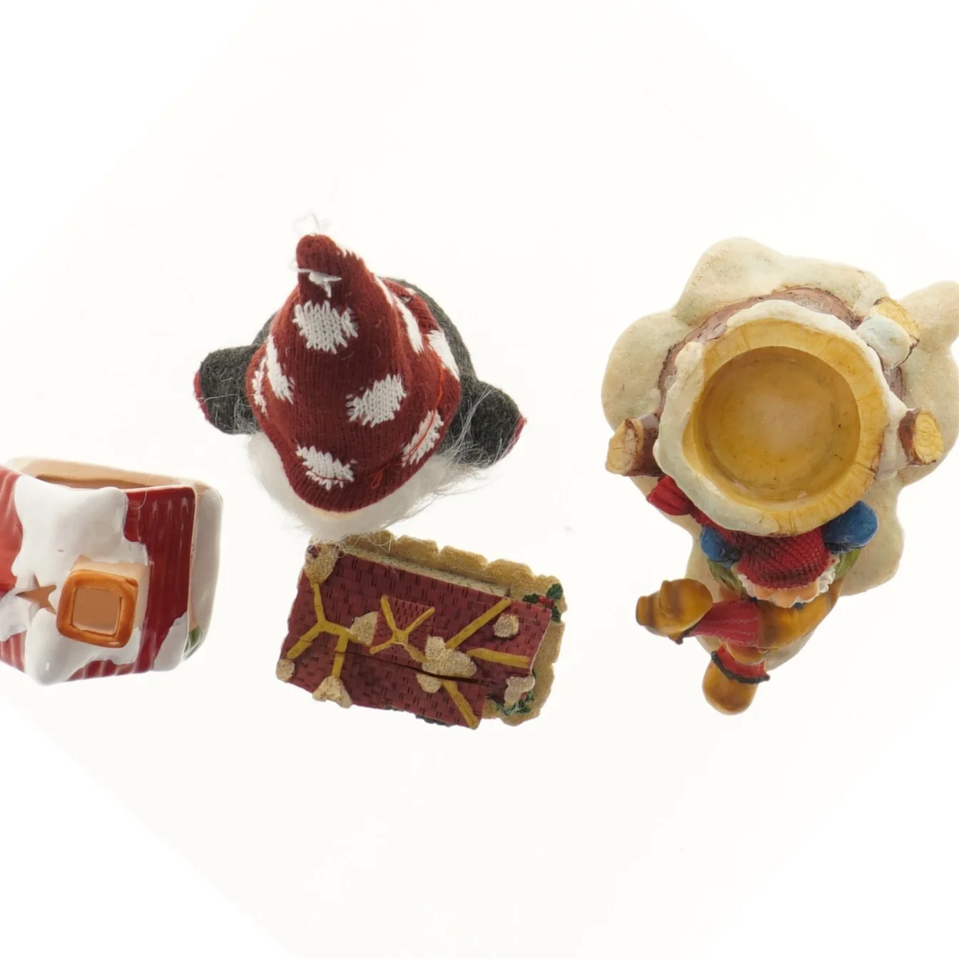 Dekorative julefigurer (str. 8-18 cm)