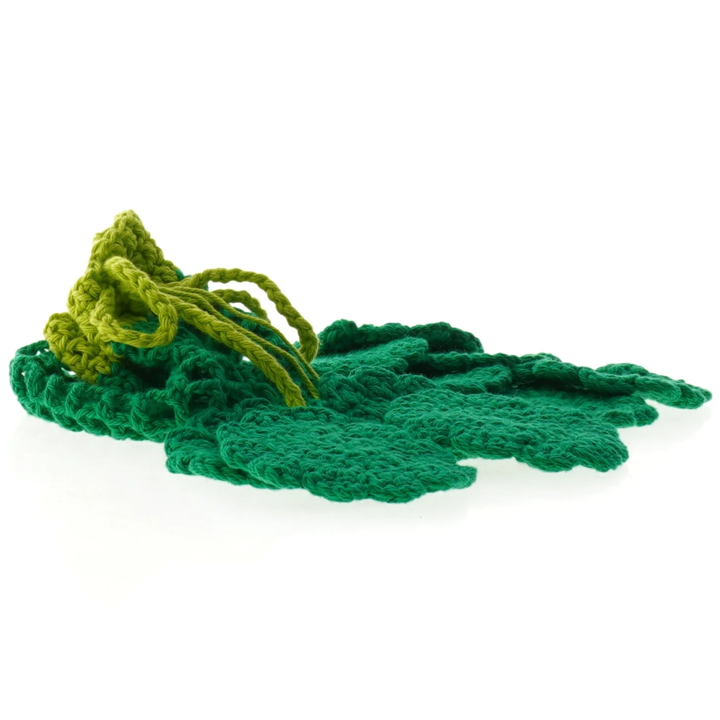 Hæklede bordskånere (str. Ø 7 cm 15 cm)