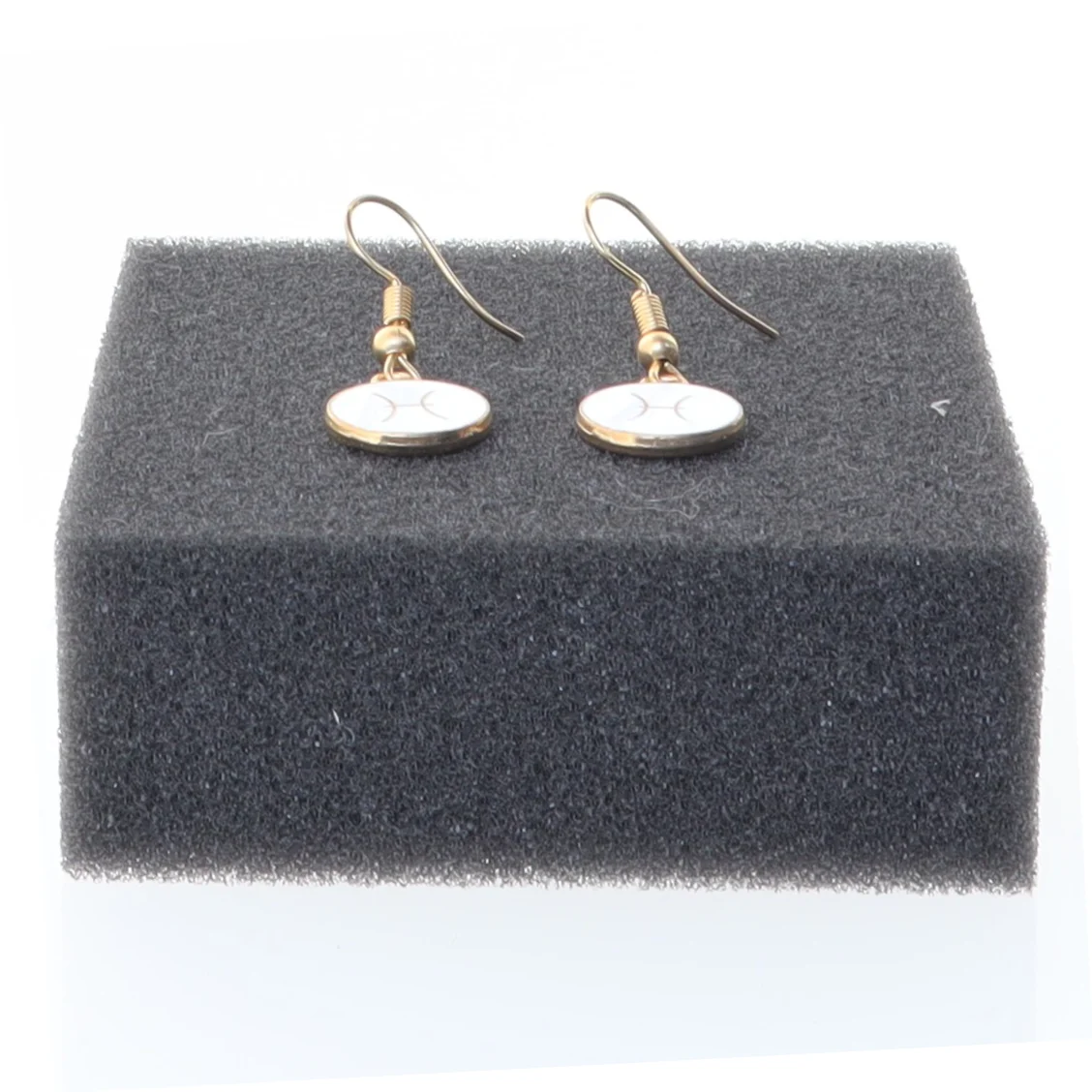 Fisken stjernetegn øreringe (str. Ø 14 mm)