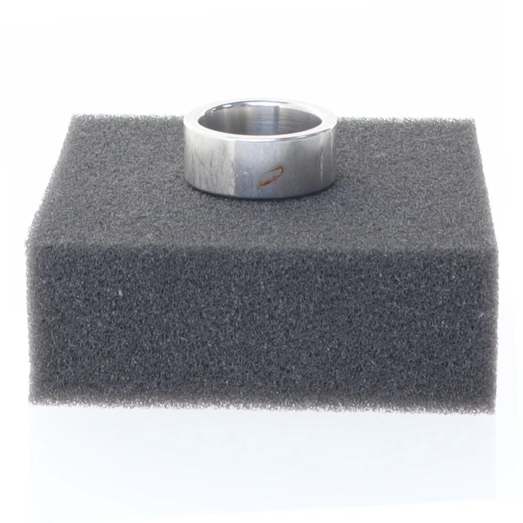 Sølvfarvet ring (str. Størrelse, 60)