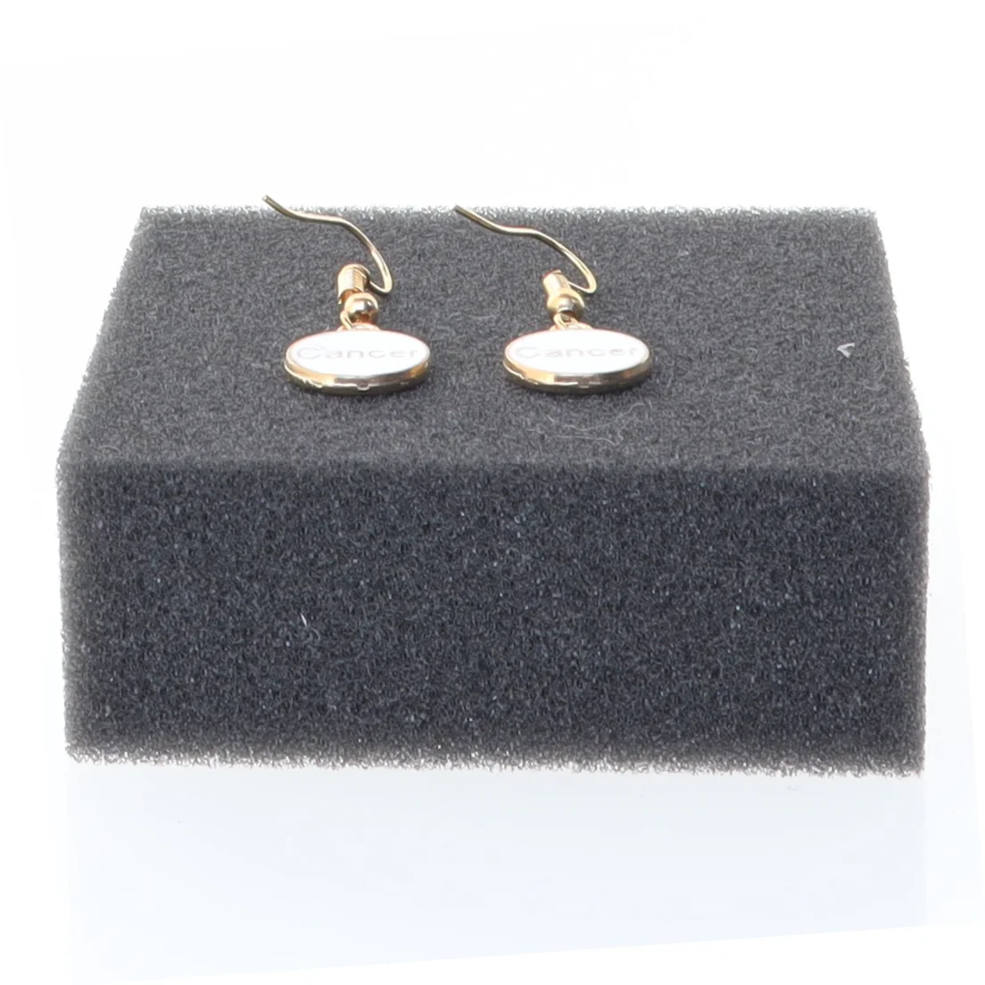 Øreringe med stjernetegnet Krebsen (str. Ø 14 mm)