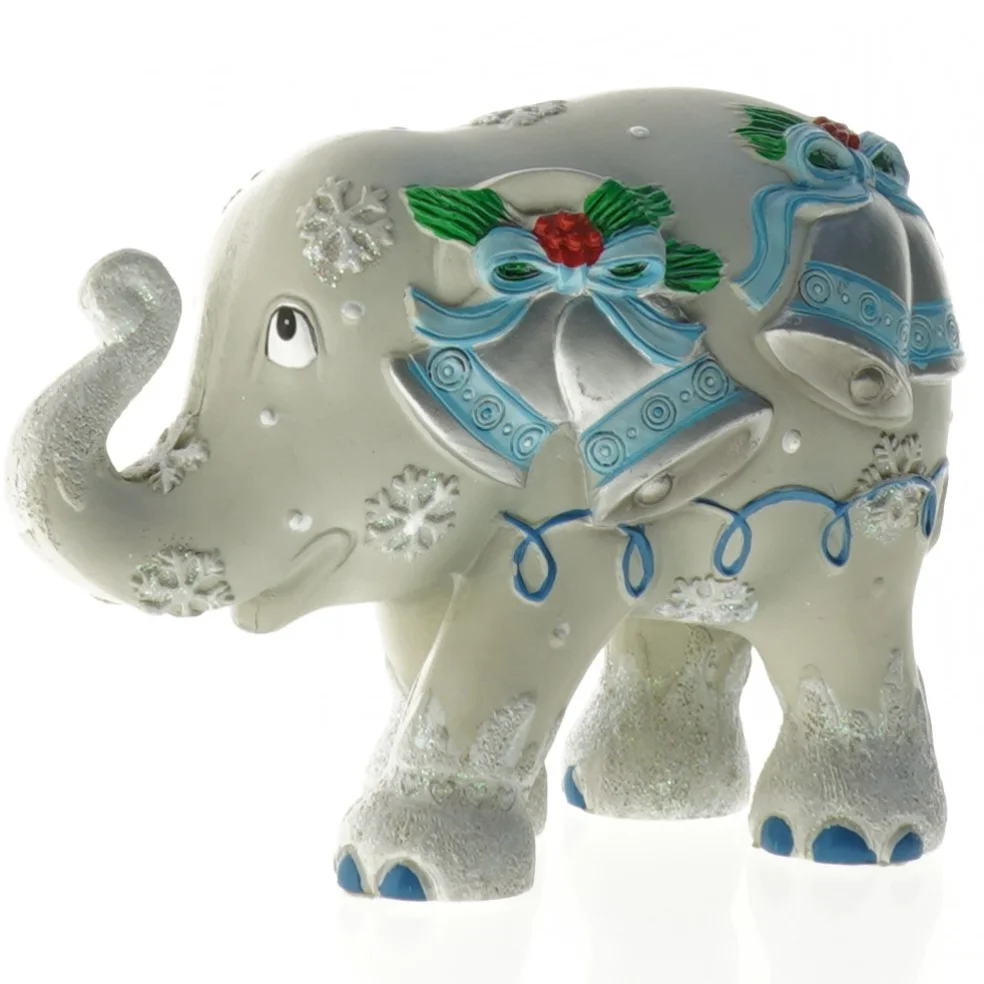 Dekoreret porcelænselefant