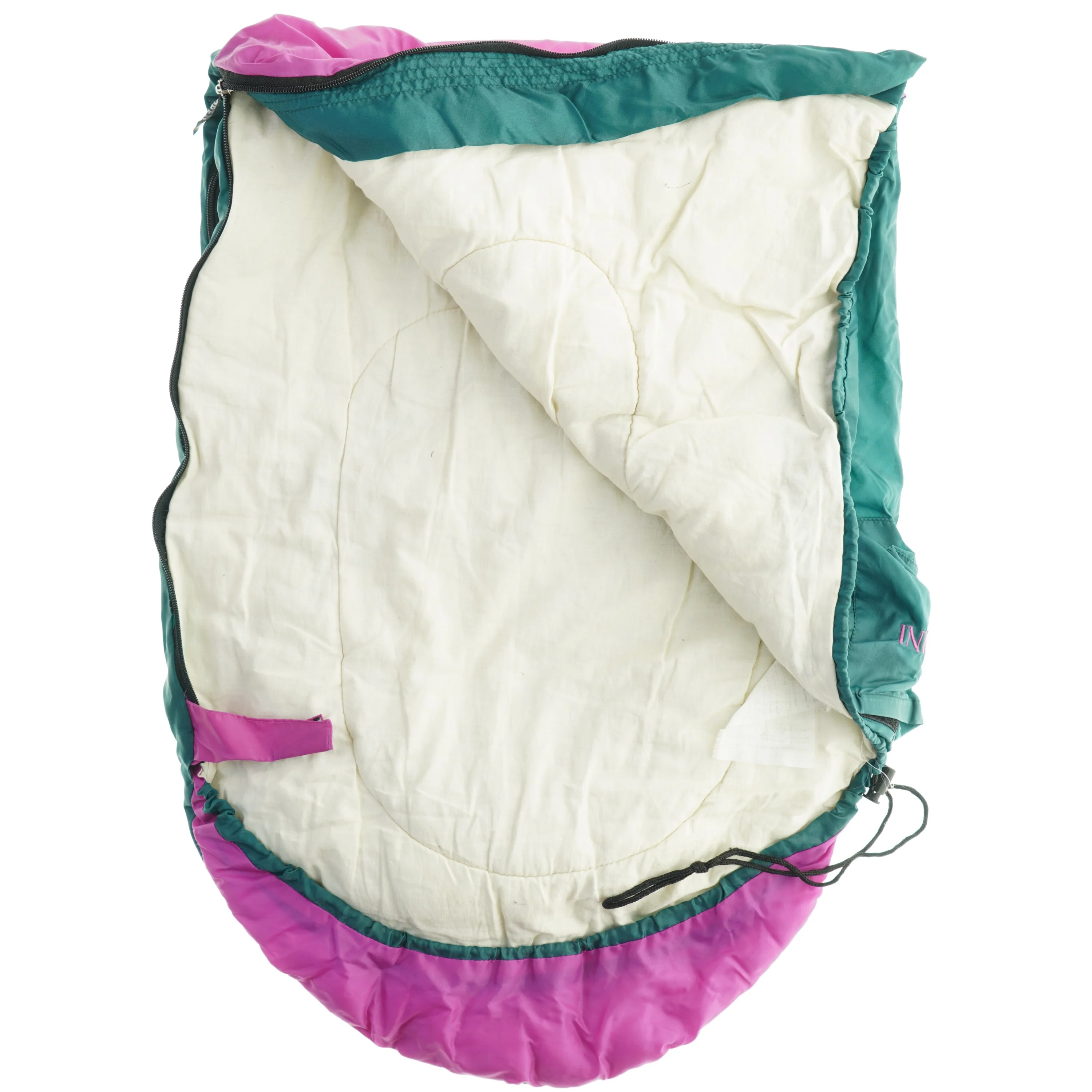 Flersfarvet sovepose (str. 130 x 50 cm)