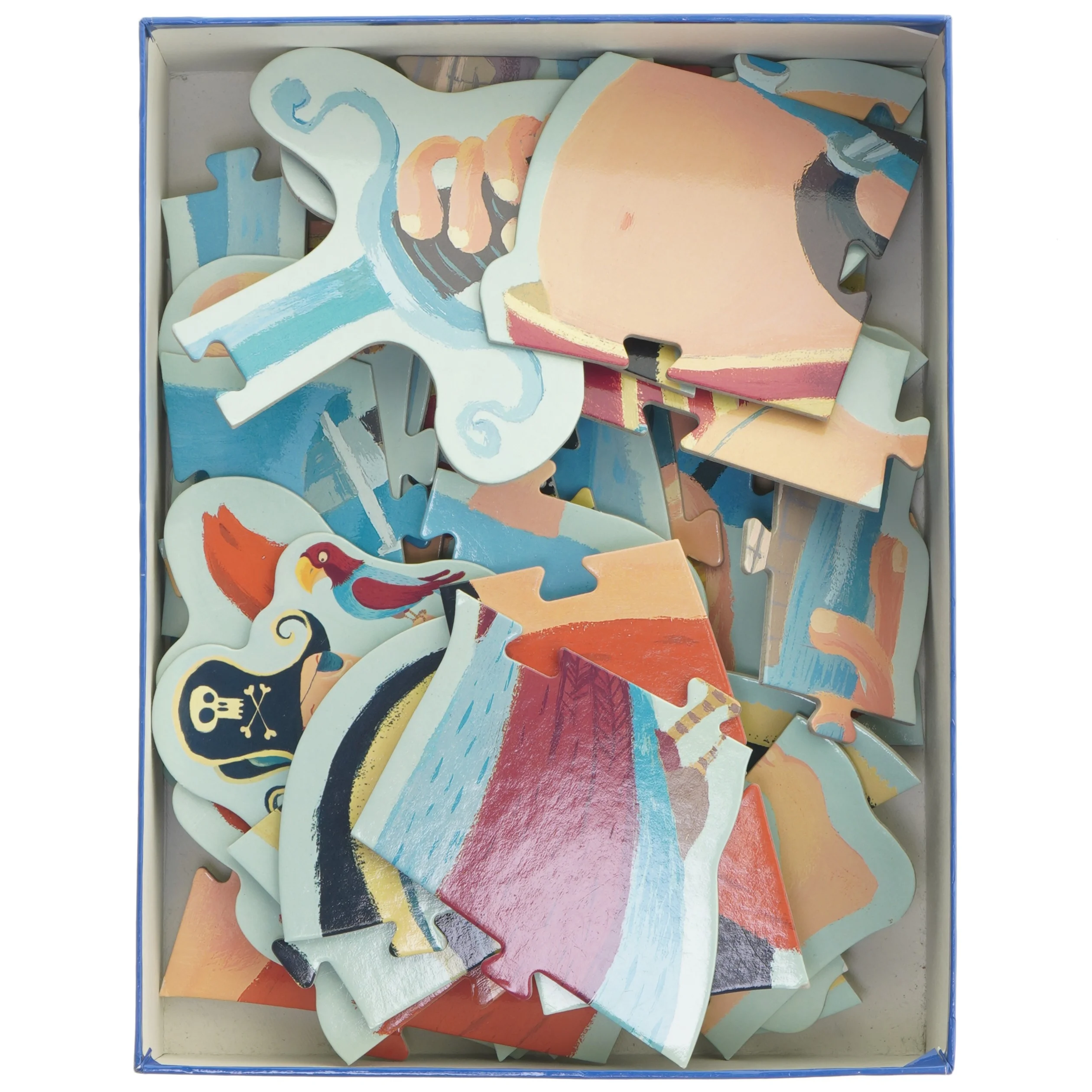 Stort piratpuslespil