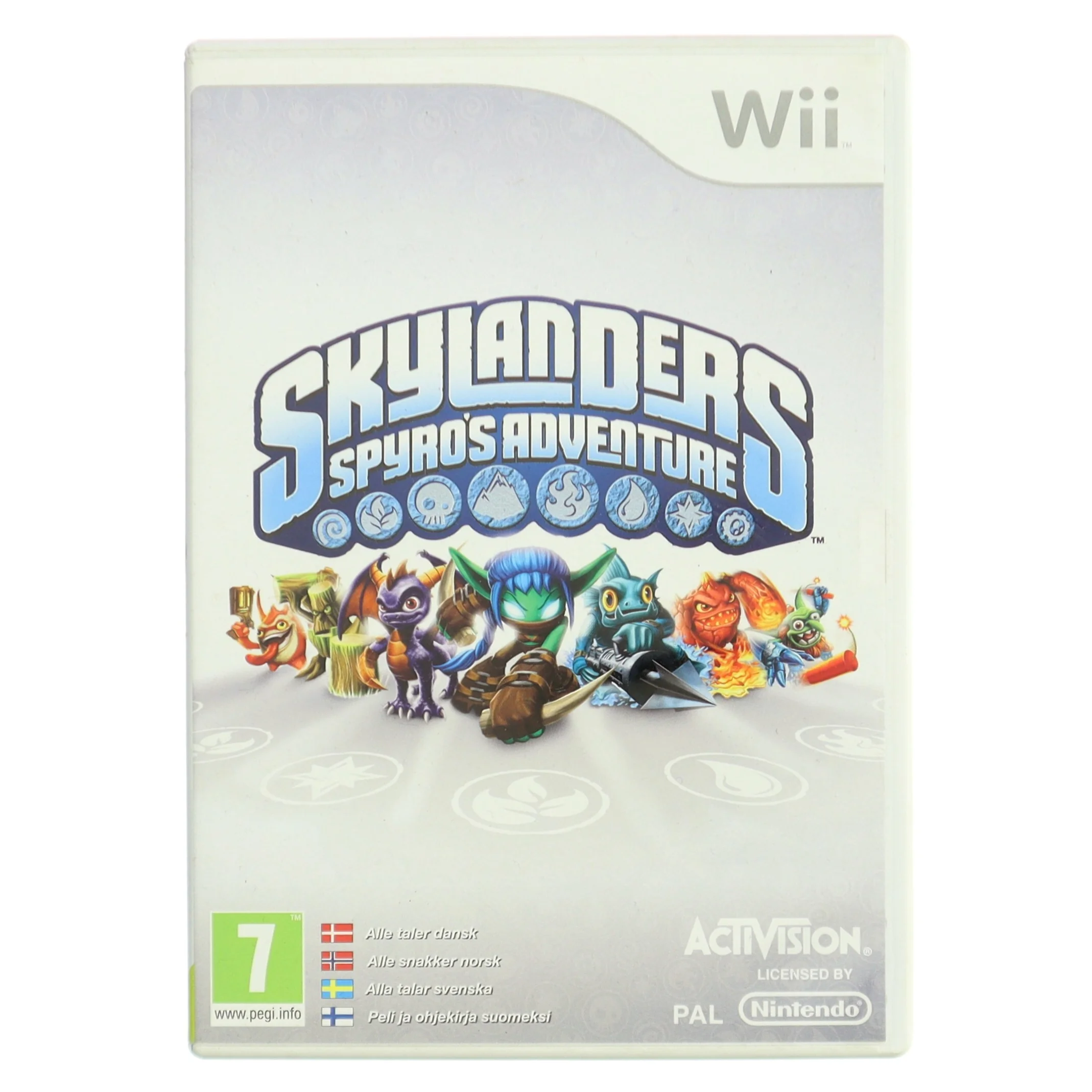 Skylanders: Spyro's Adventure Wii spil fra Activision