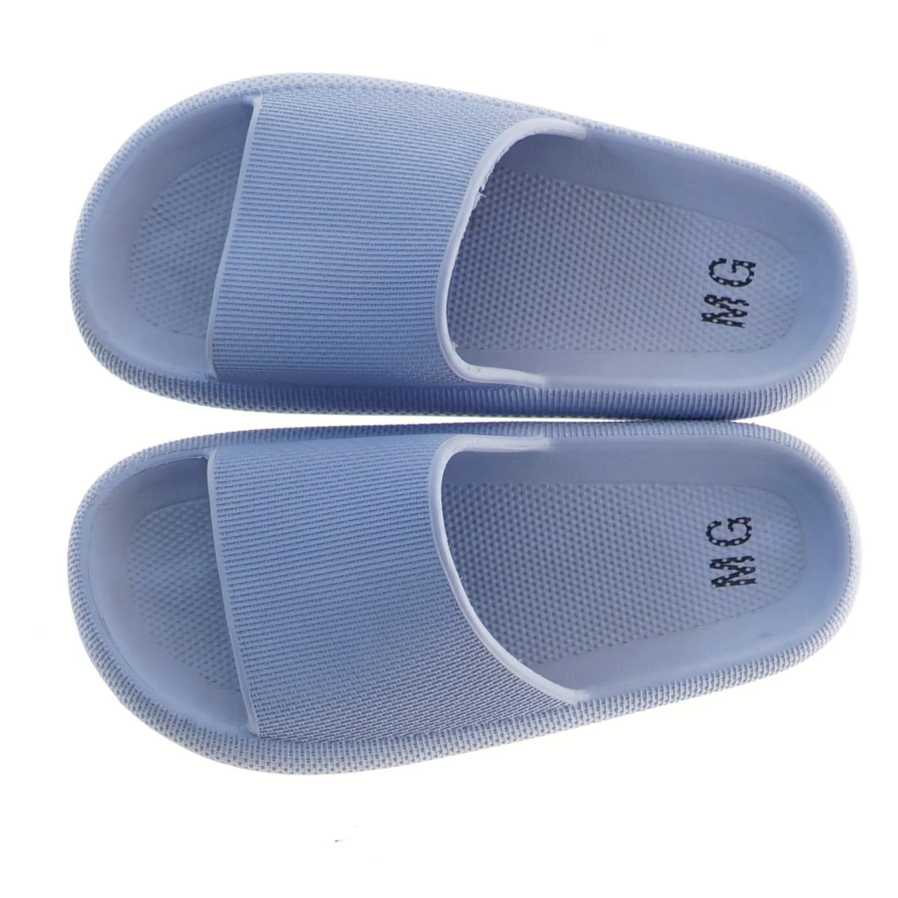 Blå hjemmesko str. 34-35 fra M G (str. 34-35 )