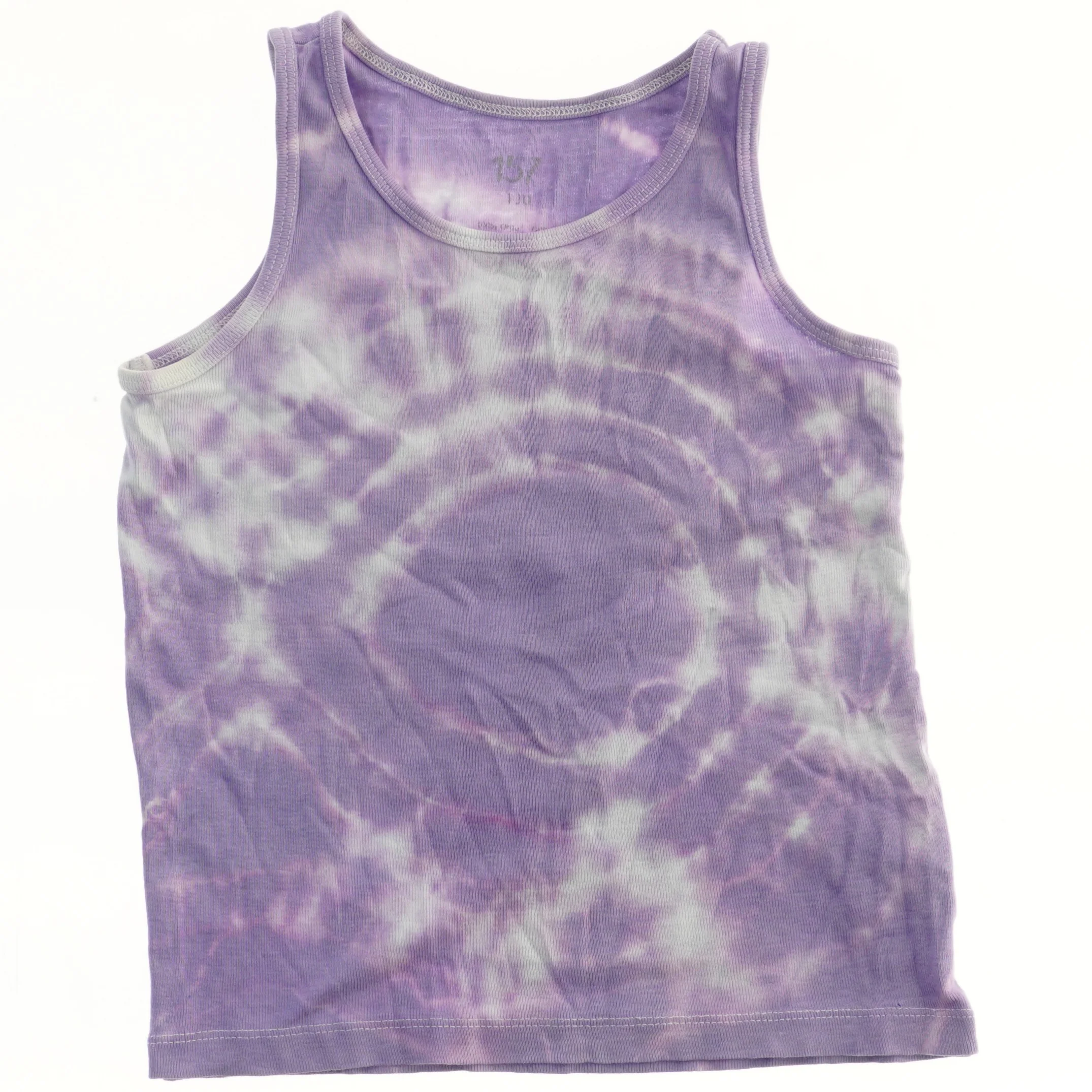 Lilla Tie-Dye Top fra 157 (str.  bryst:37 længde:42 cm)