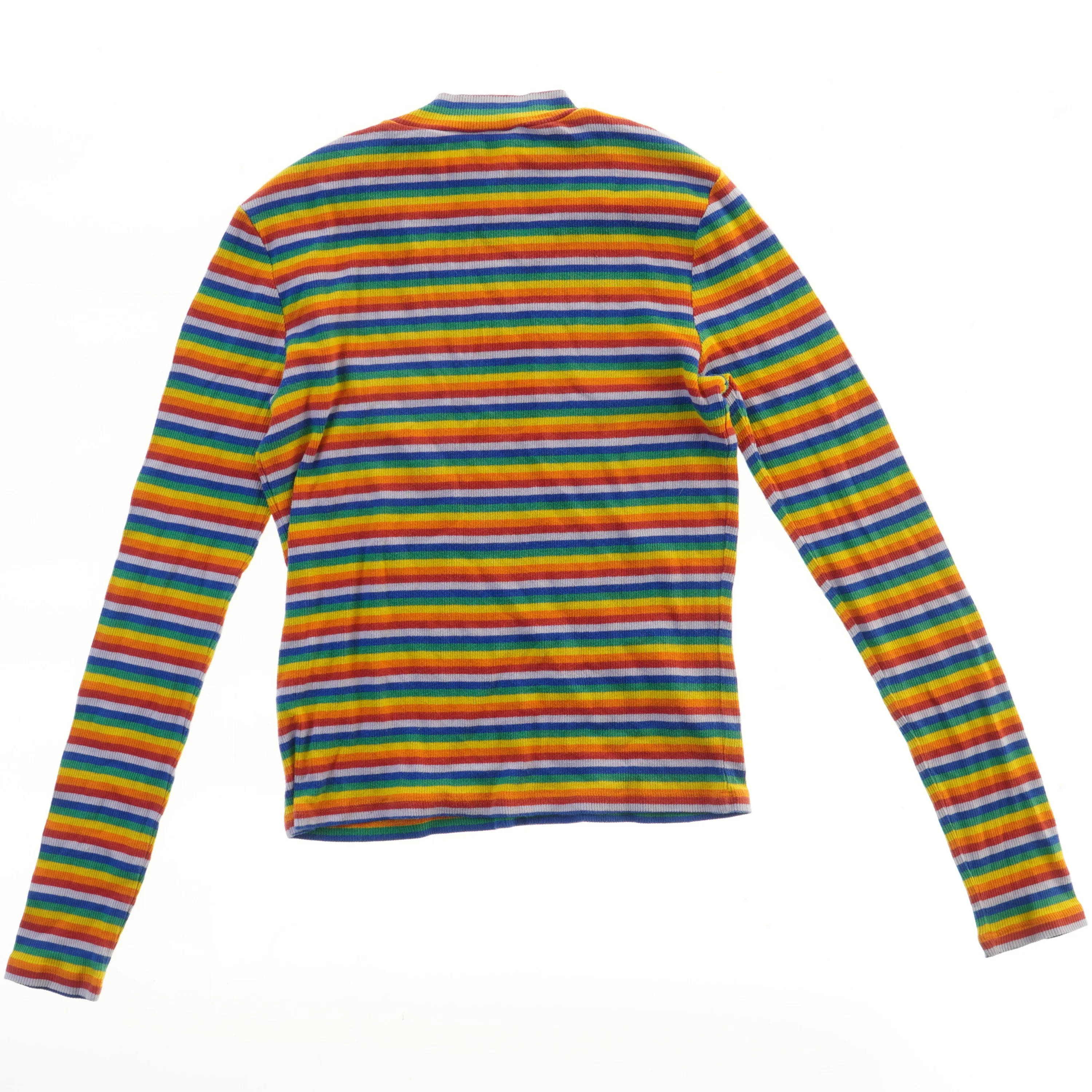 Langærmet stribet trøje fra Monki (str. S)