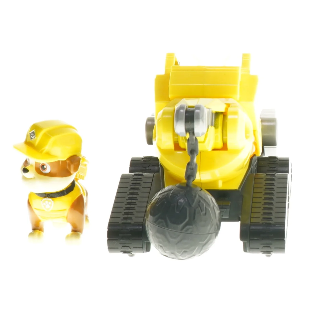 Paw Patrol køretøj og Rubble fra  figur fra Paw Patrol (str. 20,5 cm)