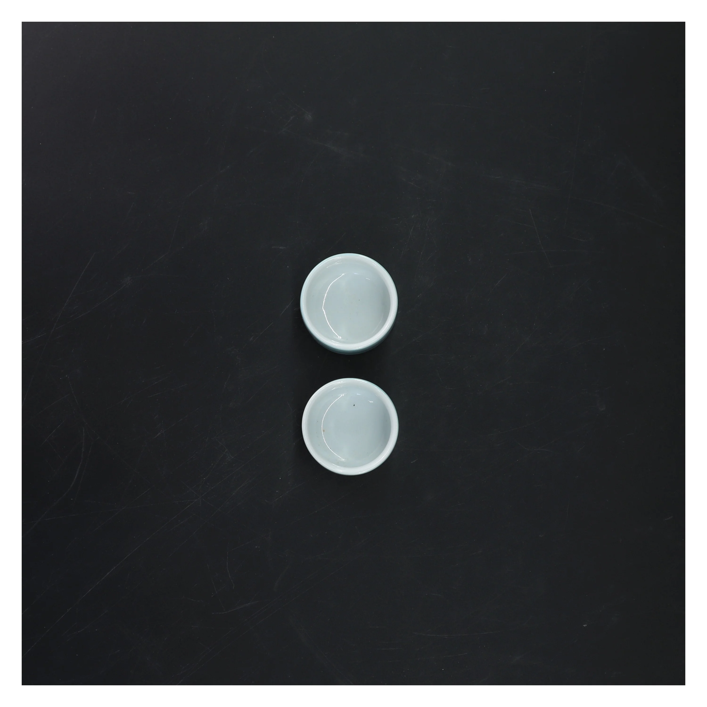 Lyseblå æggeblgre fra Ferm Living (str. Ø. 4,5 cm. 2 styk)